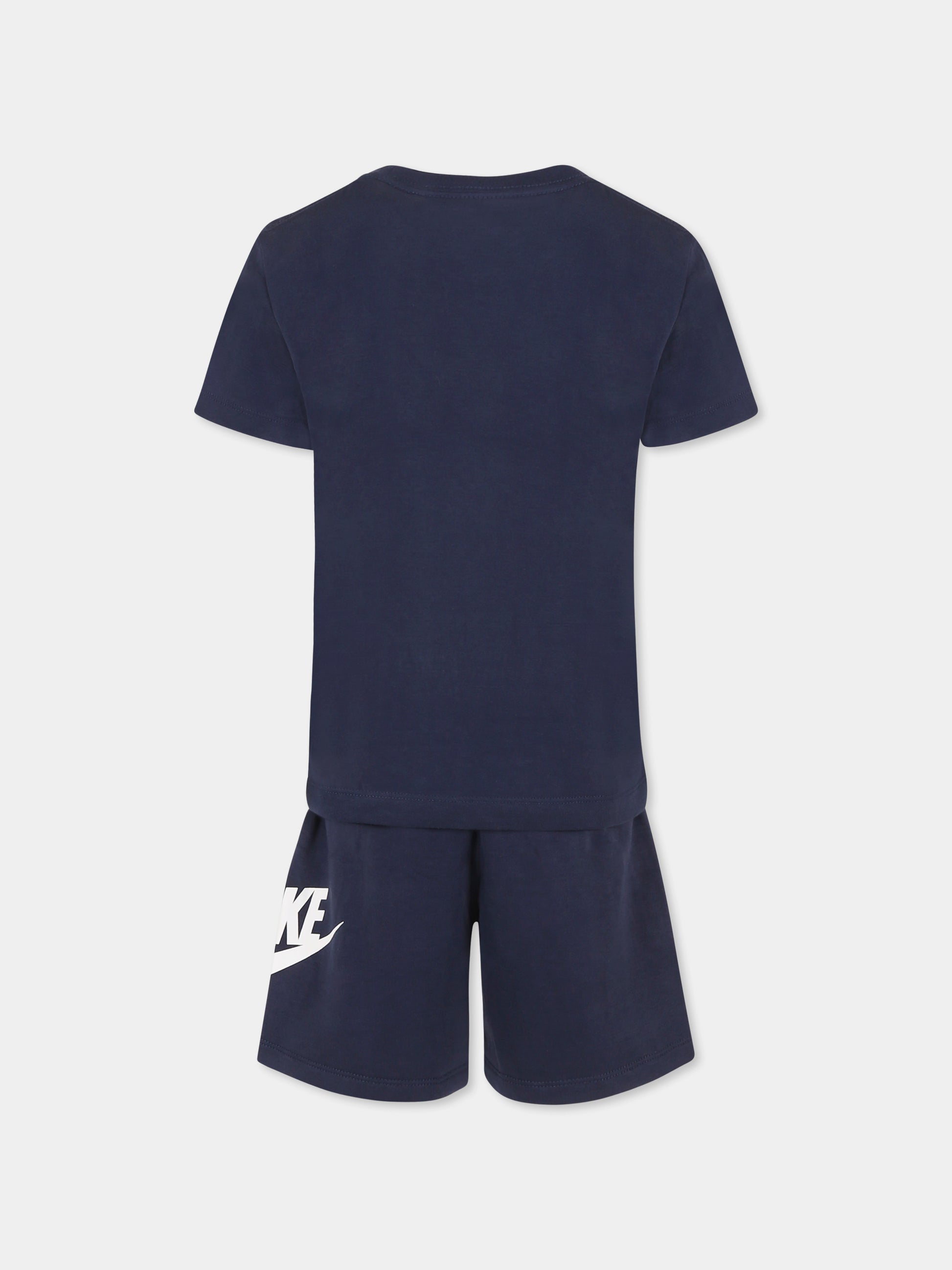 Completo blu per bambino con logo,Nike,86L596 U90