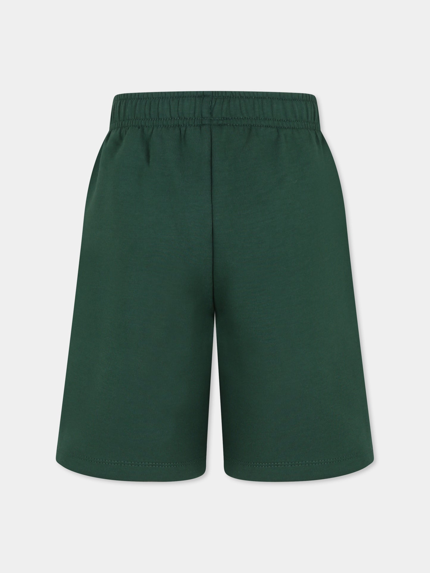 Shorts verdi per bambino con coccodrillo,Lacoste,GJ7340 132