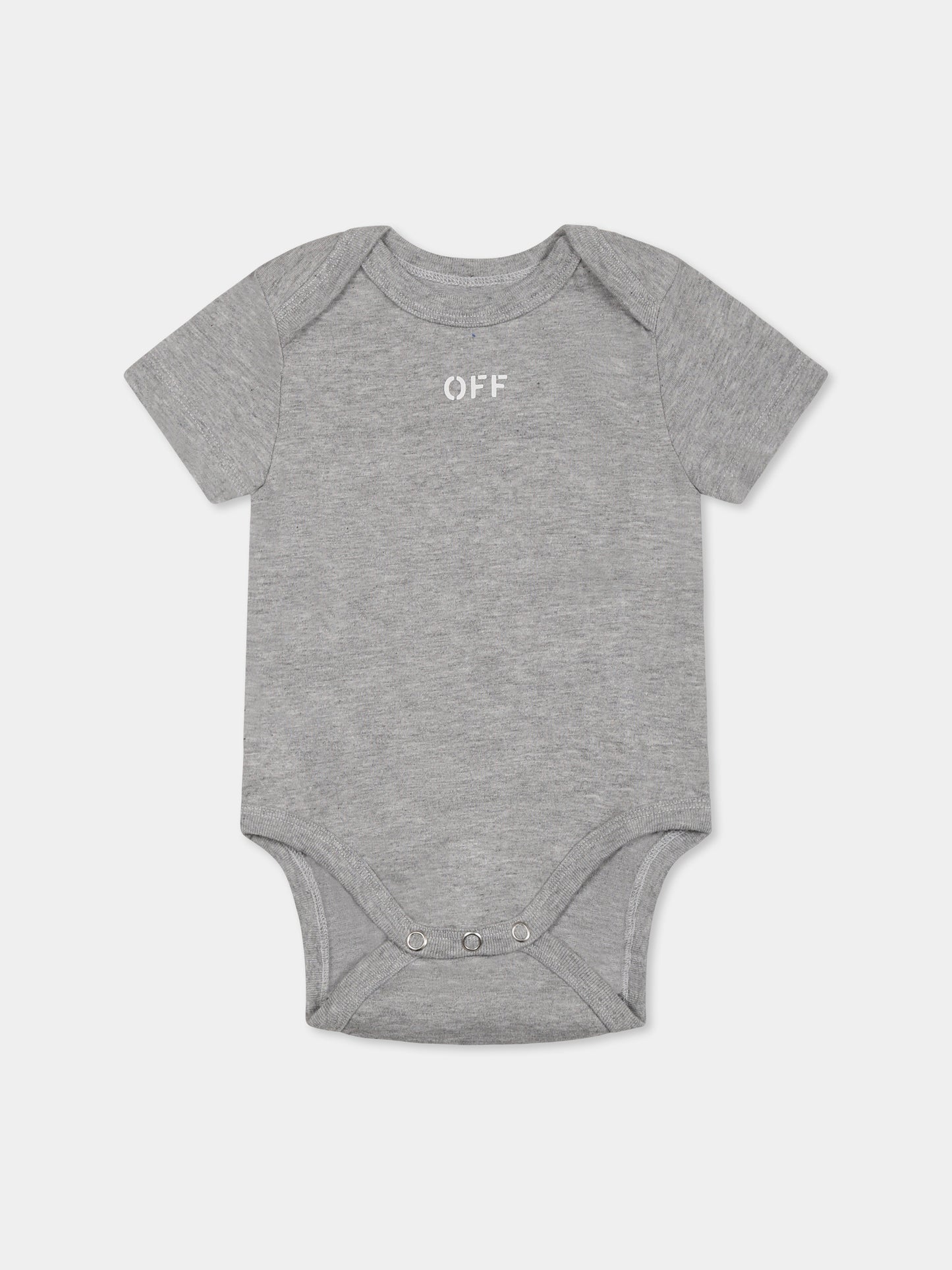 Set body multicolor per neonato con logo,Off White,OB2X005S25JER0018484