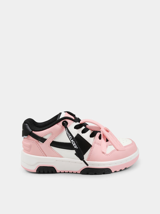 Pink sneakers for girl with arrow
