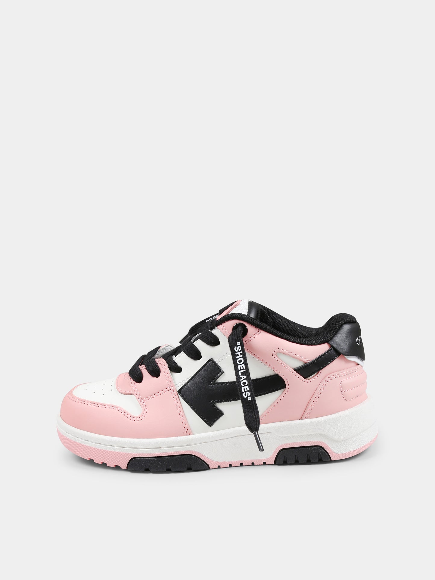 Pink sneakers for girl with arrow