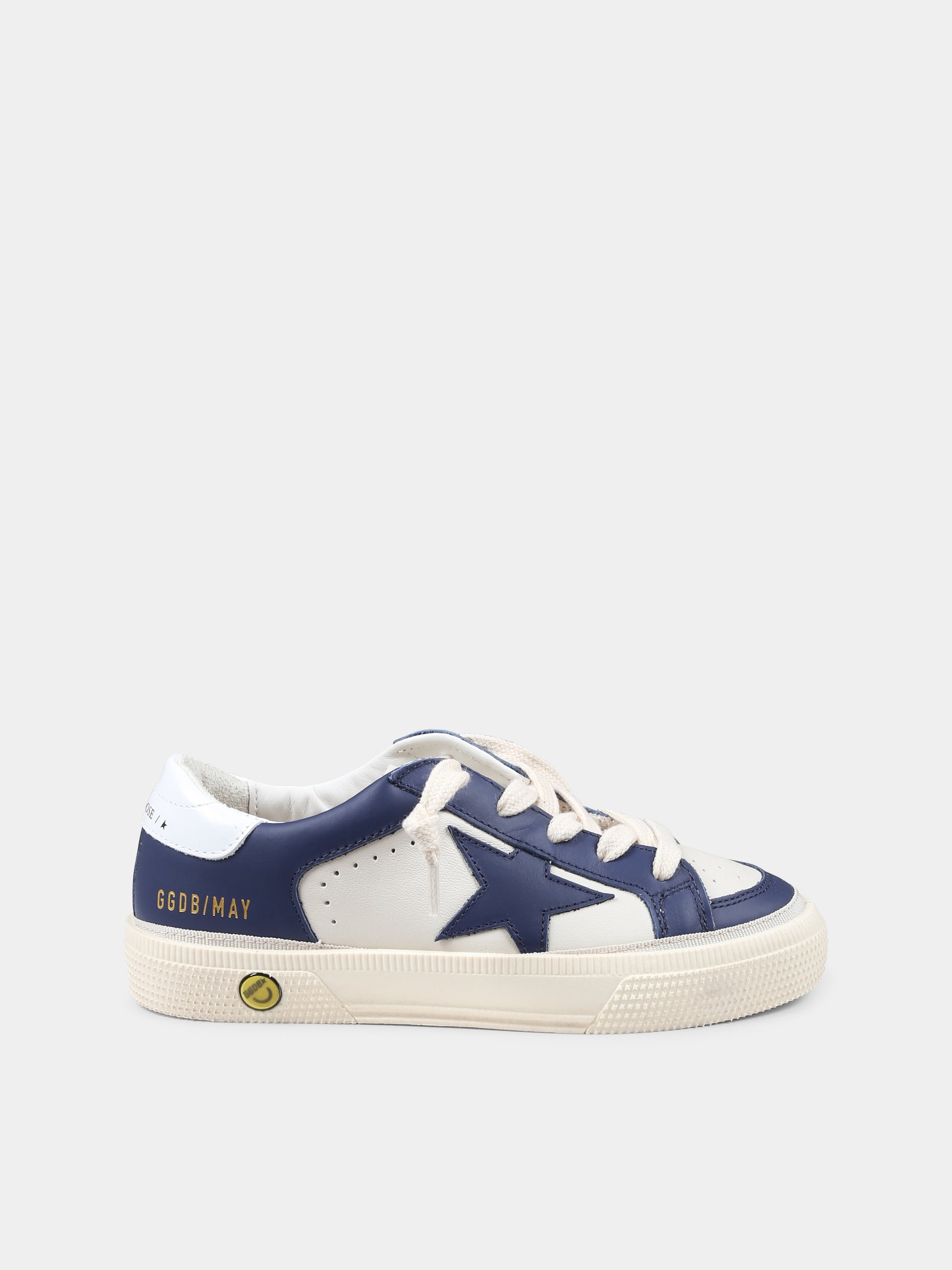 Sneakers May blu per bambini,Golden Goose,GYF00495 F006771 11886