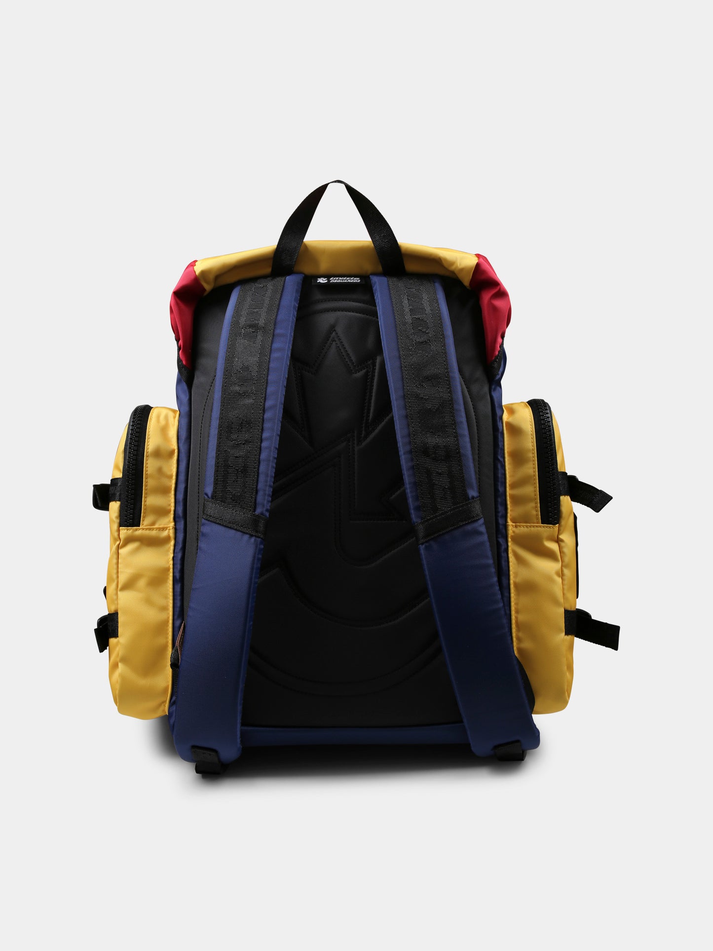 Zaino Monviso multicolor per bambino con patch,Dsquared2,DQ2944 D0AD8 D2W124U DQC57