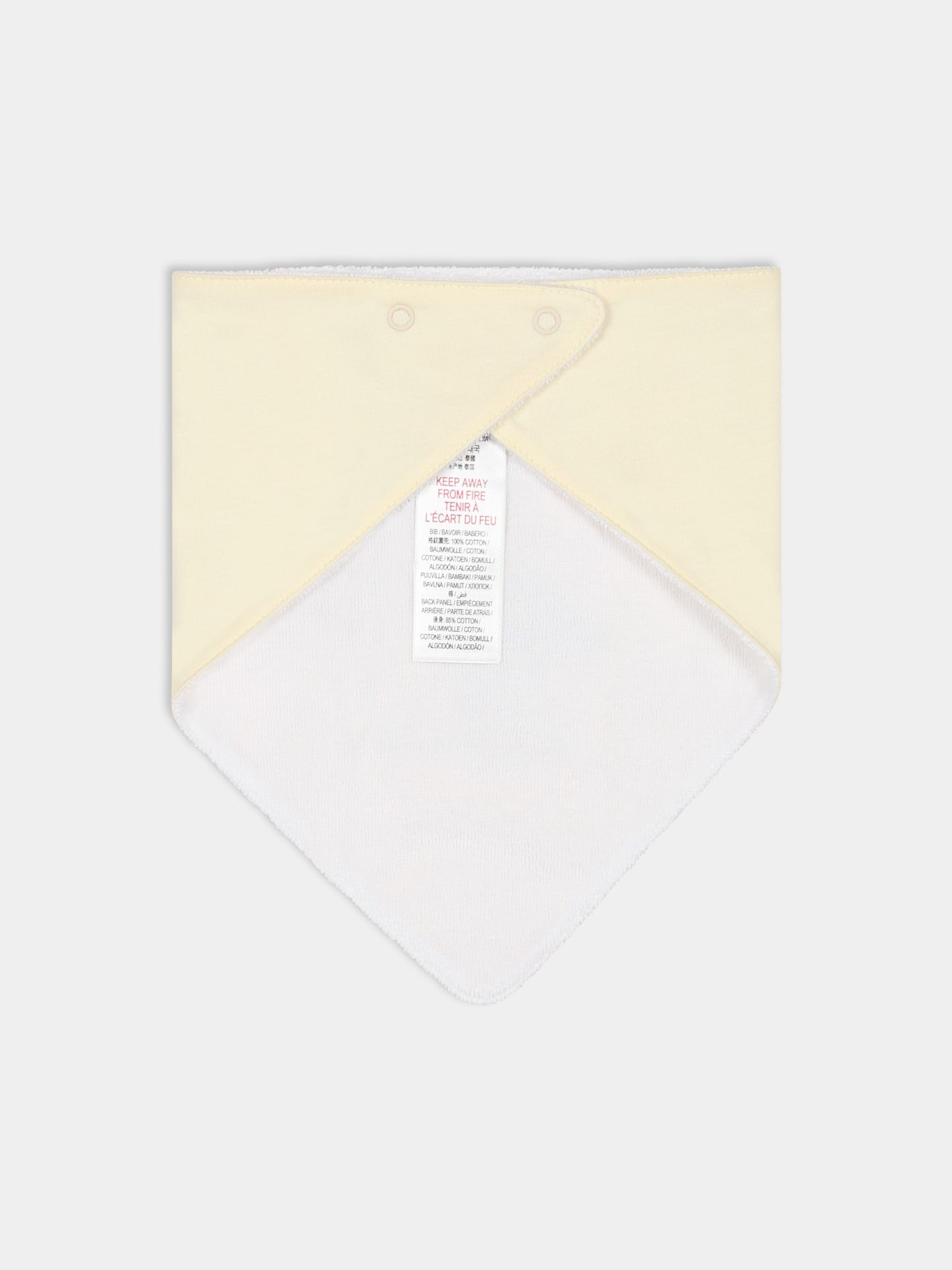 Multicolor bibs set for babykids with animals