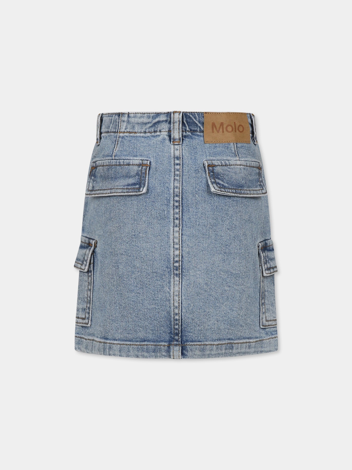 Denim skirt for girl