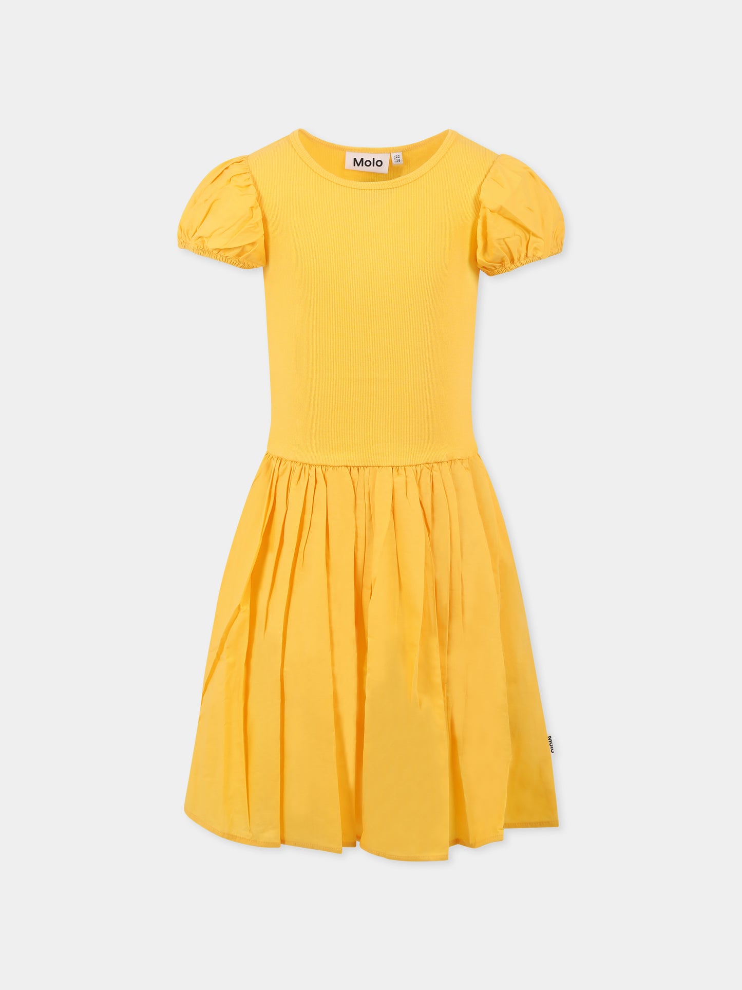 Yellow dress for girl