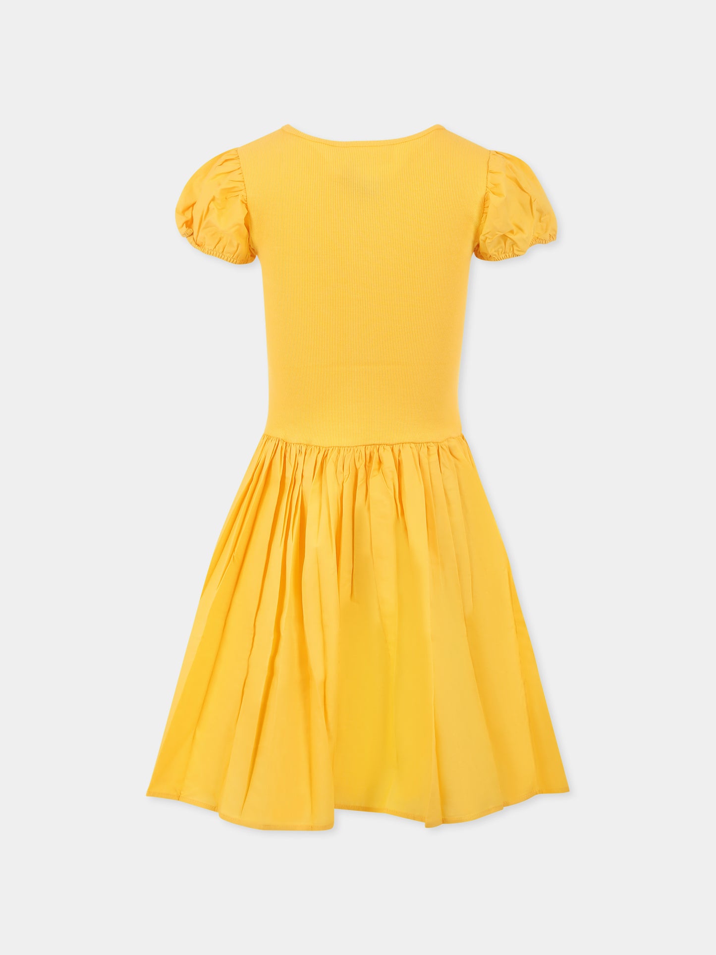 Yellow dress for girl