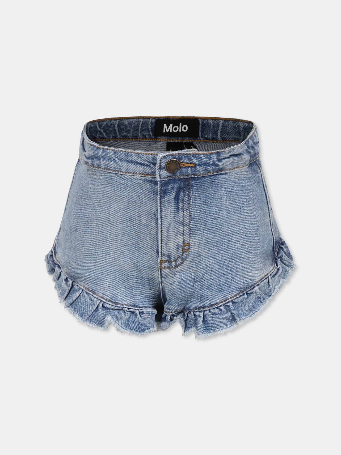 Shorts Agnetha denim for girl,Molo,2S25H109 5418