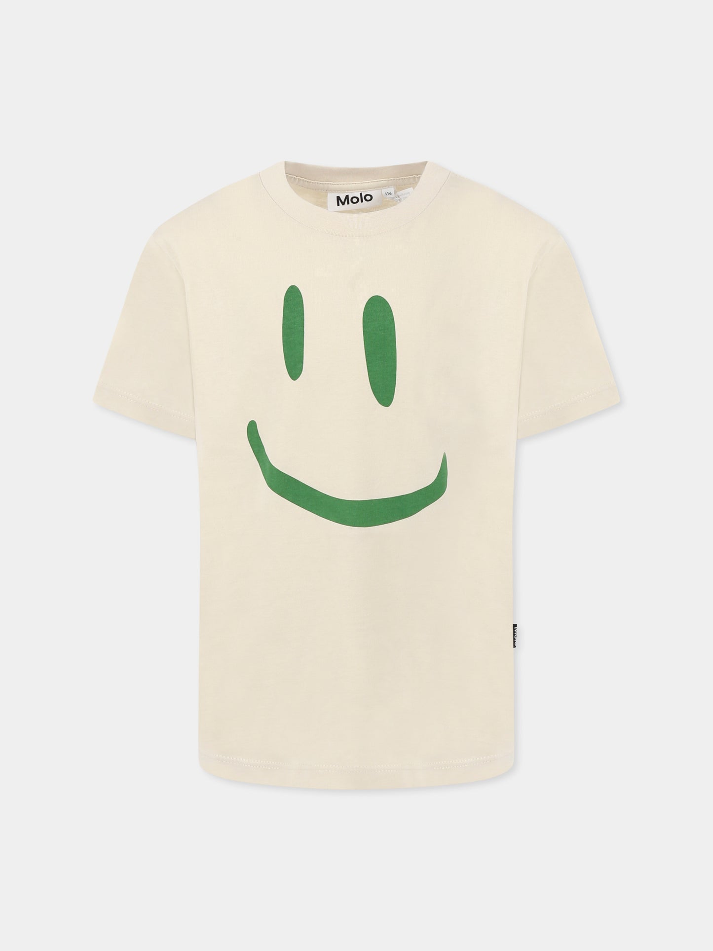 T-shirt Roxo avorio per bambini con smile,Molo,6S25A201 8955