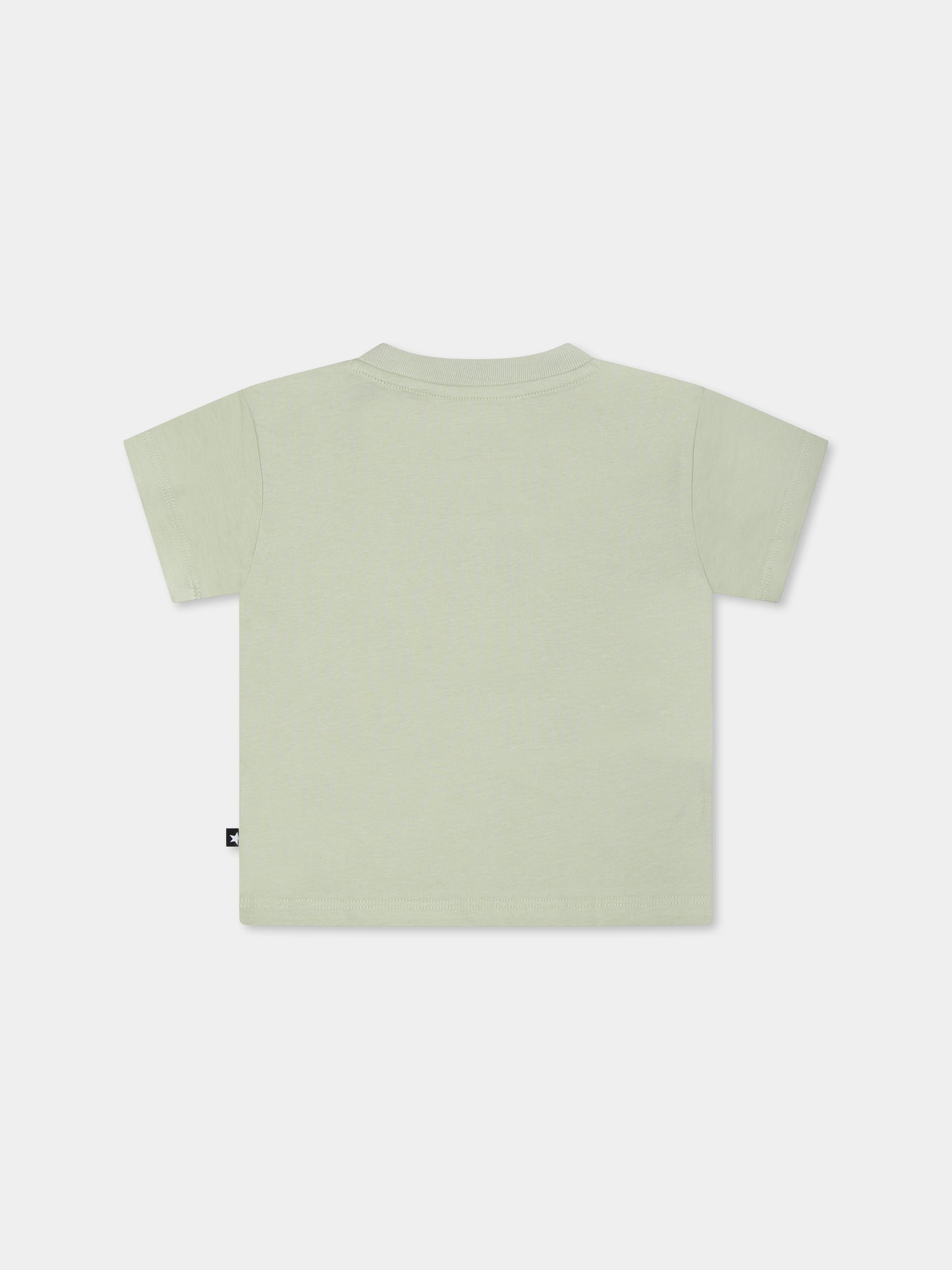 T-shirt Enzo verde per neonati con smile,Molo,6S25A207 5406