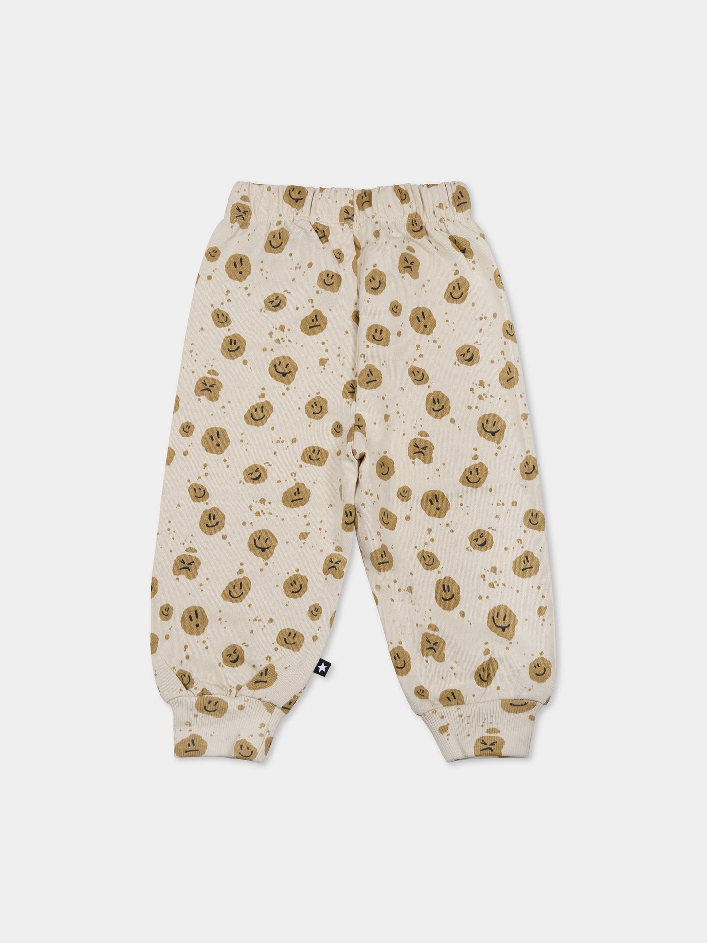 Ivory trousers for babykids with smile