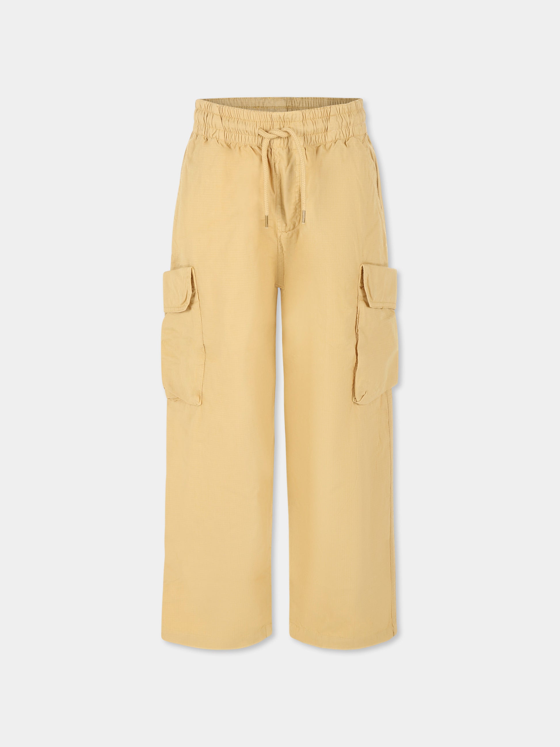 Pantaloni Simeon beige per bambino,Molo,1S25I101 5439