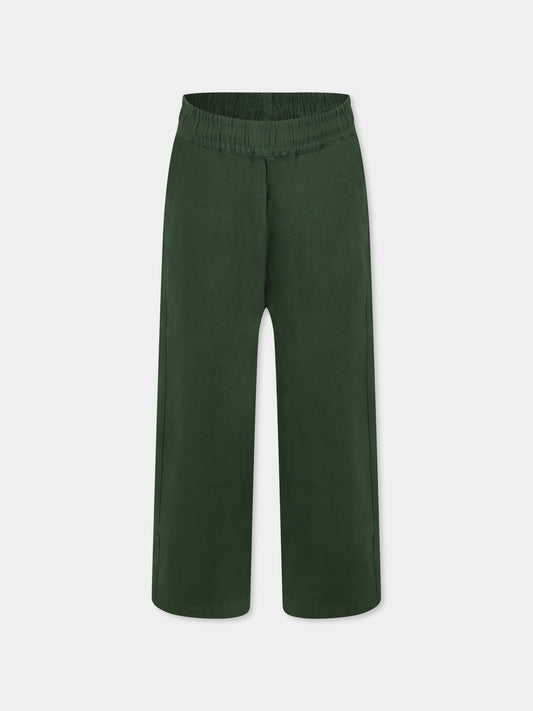 Pantaloni Amor verdi per bambino,Molo,1S25I103 5442