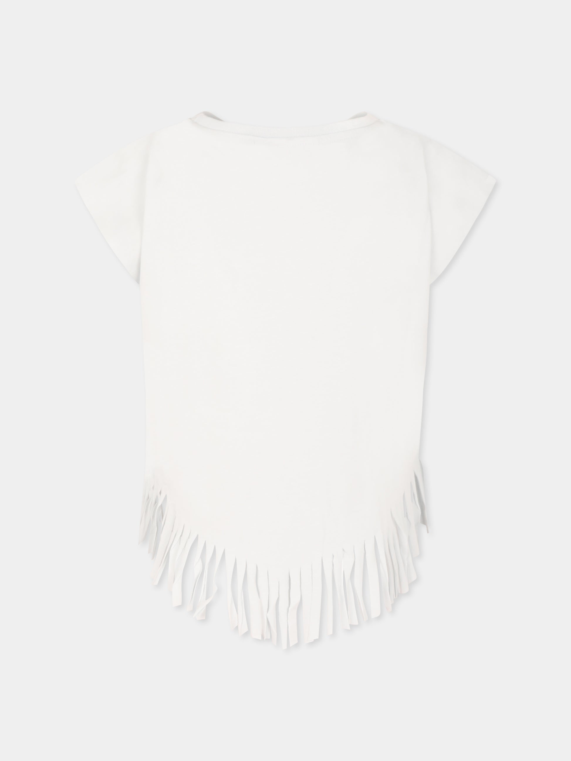 Top Rassita celeste per bambina con cuore,Molo,2S25A101 3789