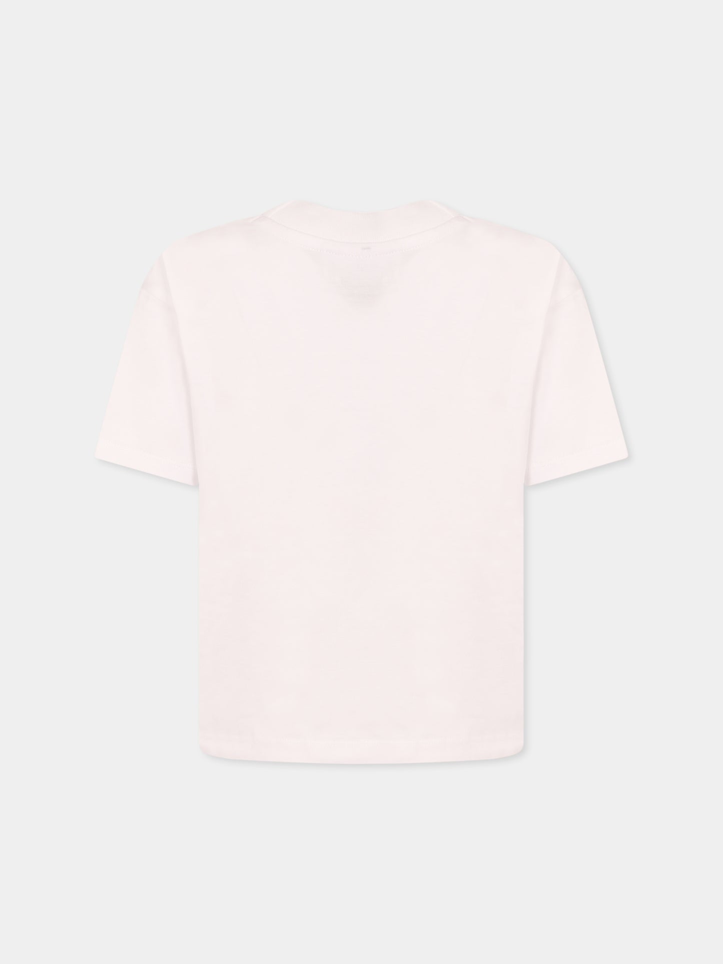 T-shirt Reinette bianca con fiore,Molo,2S25A208 5474