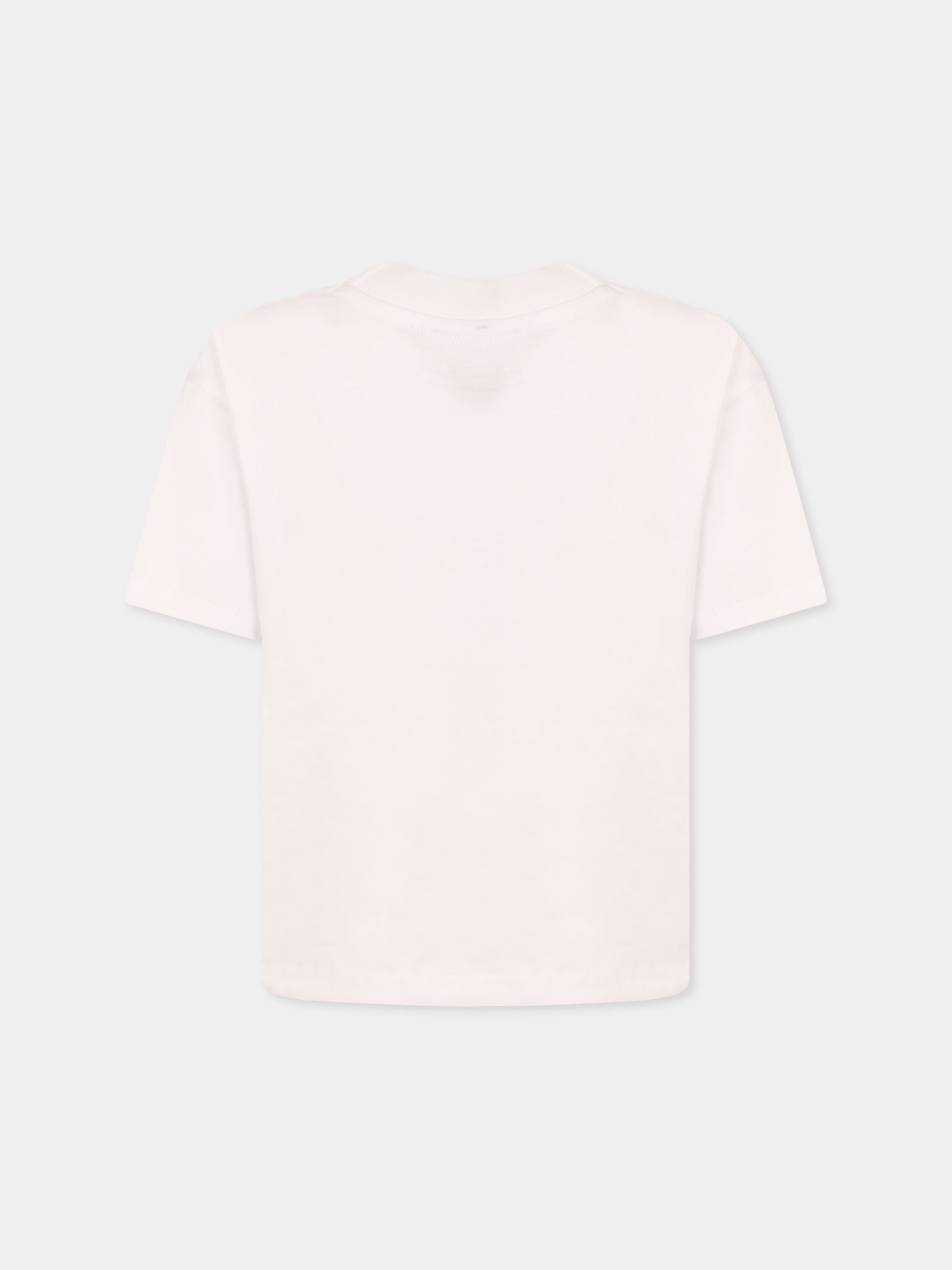 T-shirt Reinette bianca con fiore,Molo,2S25A208 5474