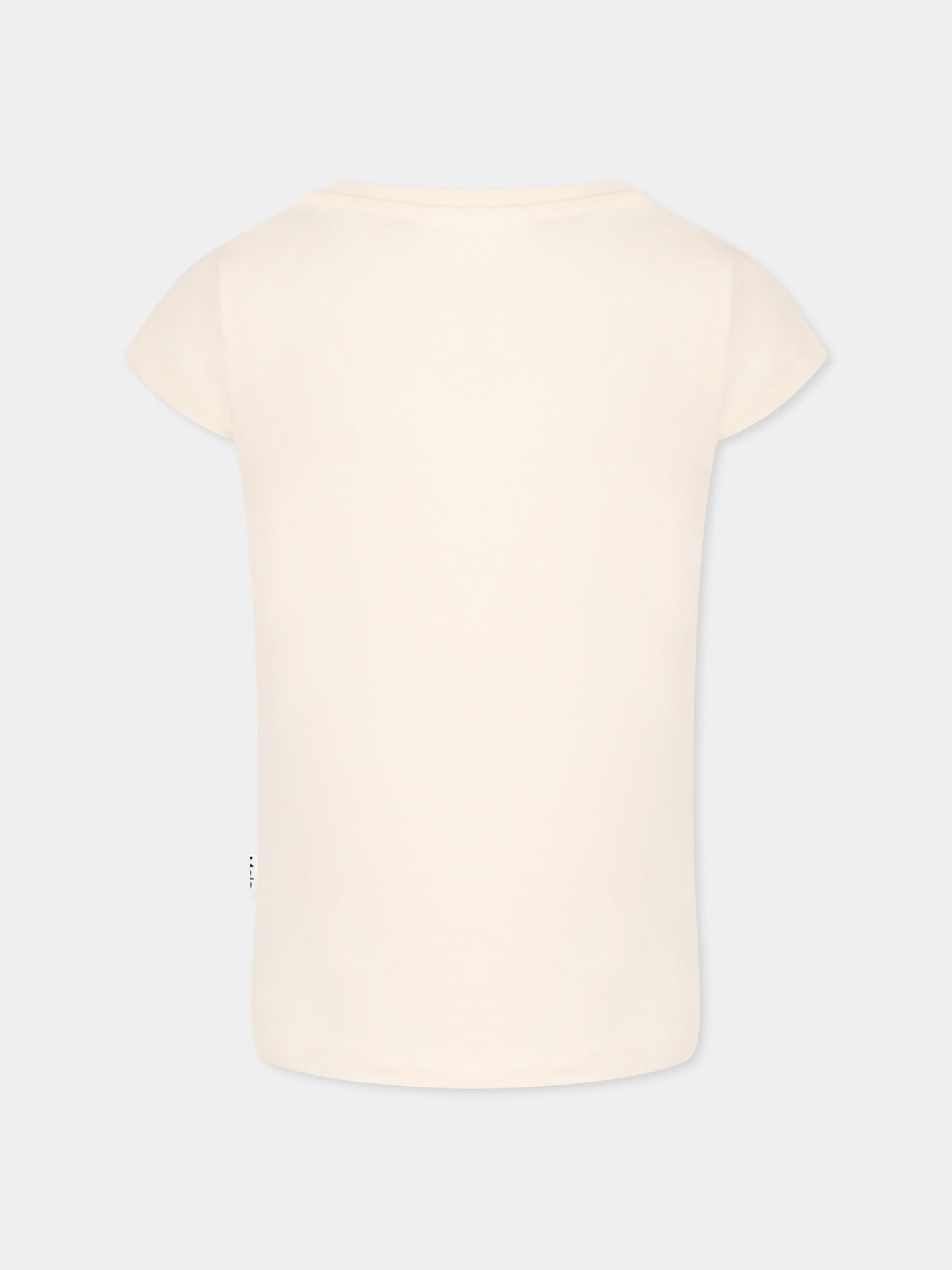 T-shirt Ragnhlde multicolor per bambina con delfino,Molo,2S25A214 3921