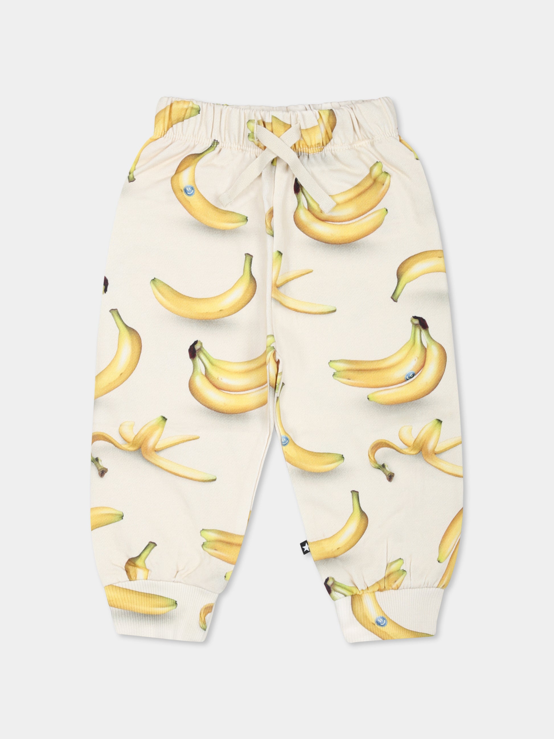 Pantaloni Simeon avorio per neonati con banana,Molo,6S25I206 9304