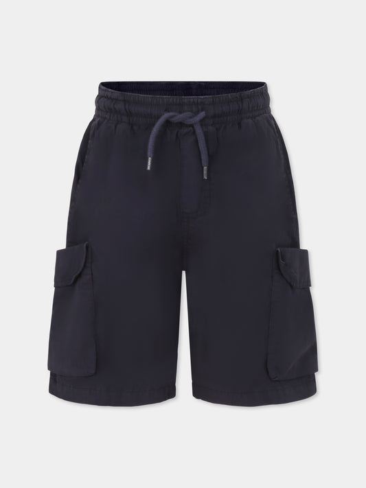 Shorts Argod blu per bambino,Molo,1S25H101 5452
