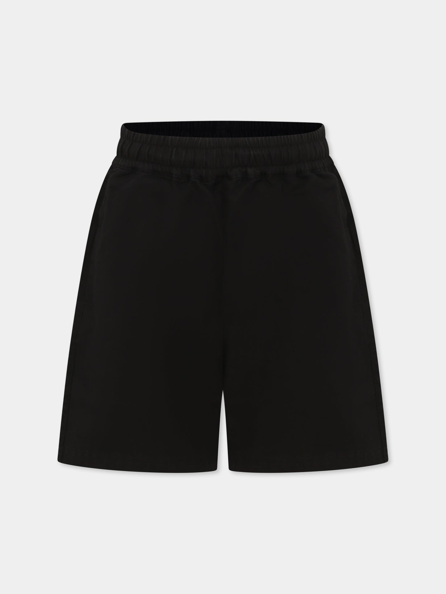 Shorts Amal neri per bambino,Molo,1S25H103 0099