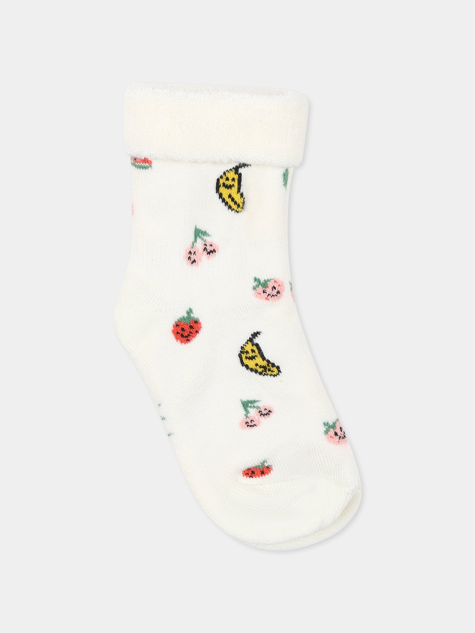 Set calze multicolor per bambini con smile e frutta,Molo,7S25G106 3993