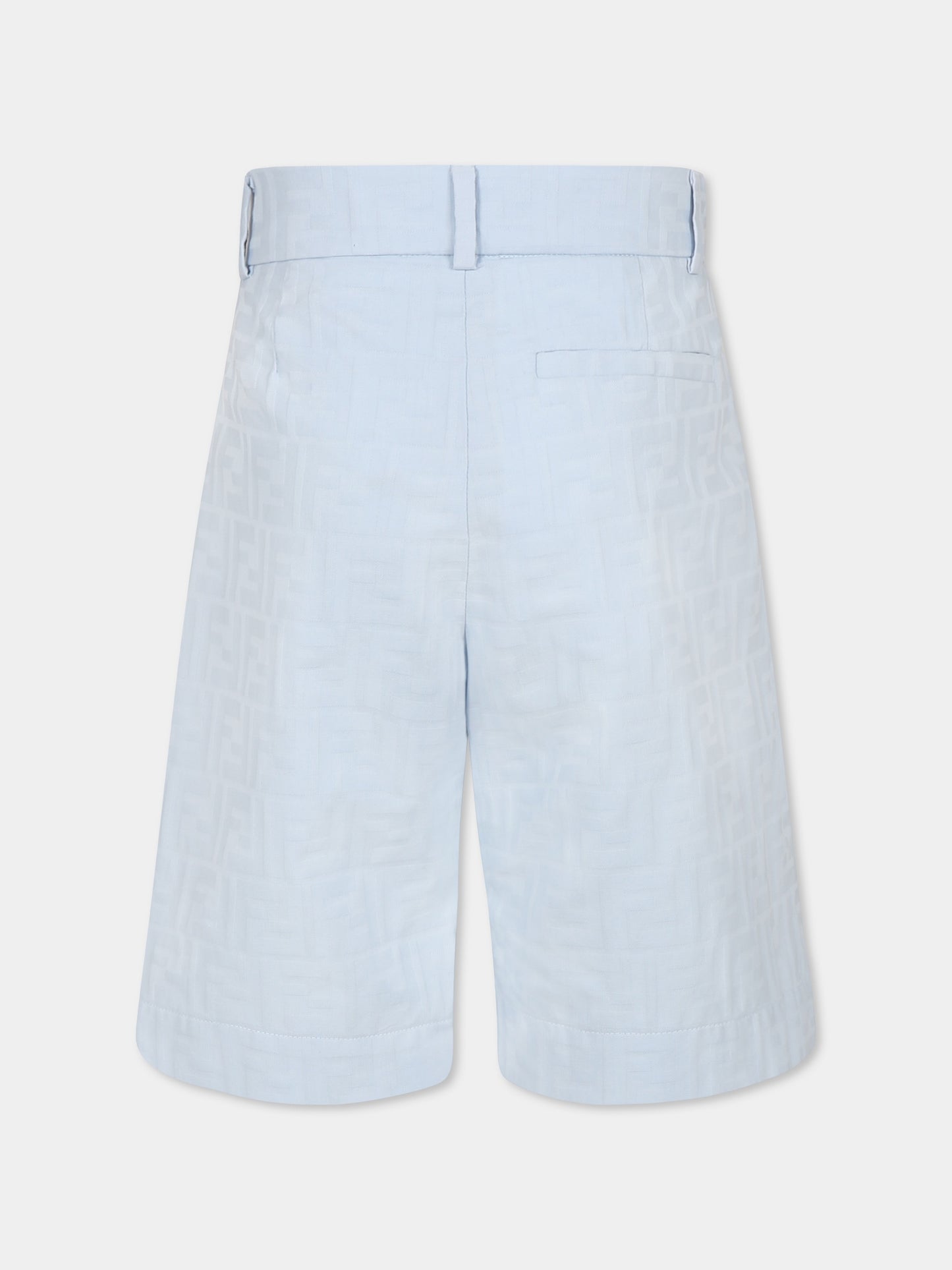 Light blue shorts for boy with FF