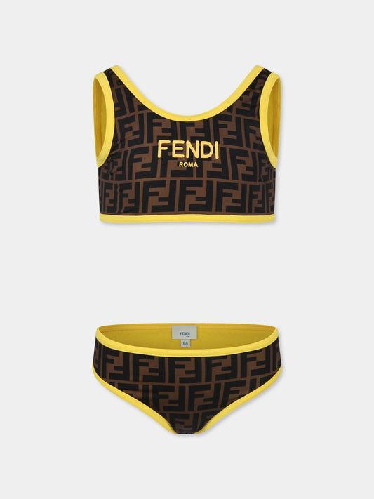 Brown bikini for girl with FF