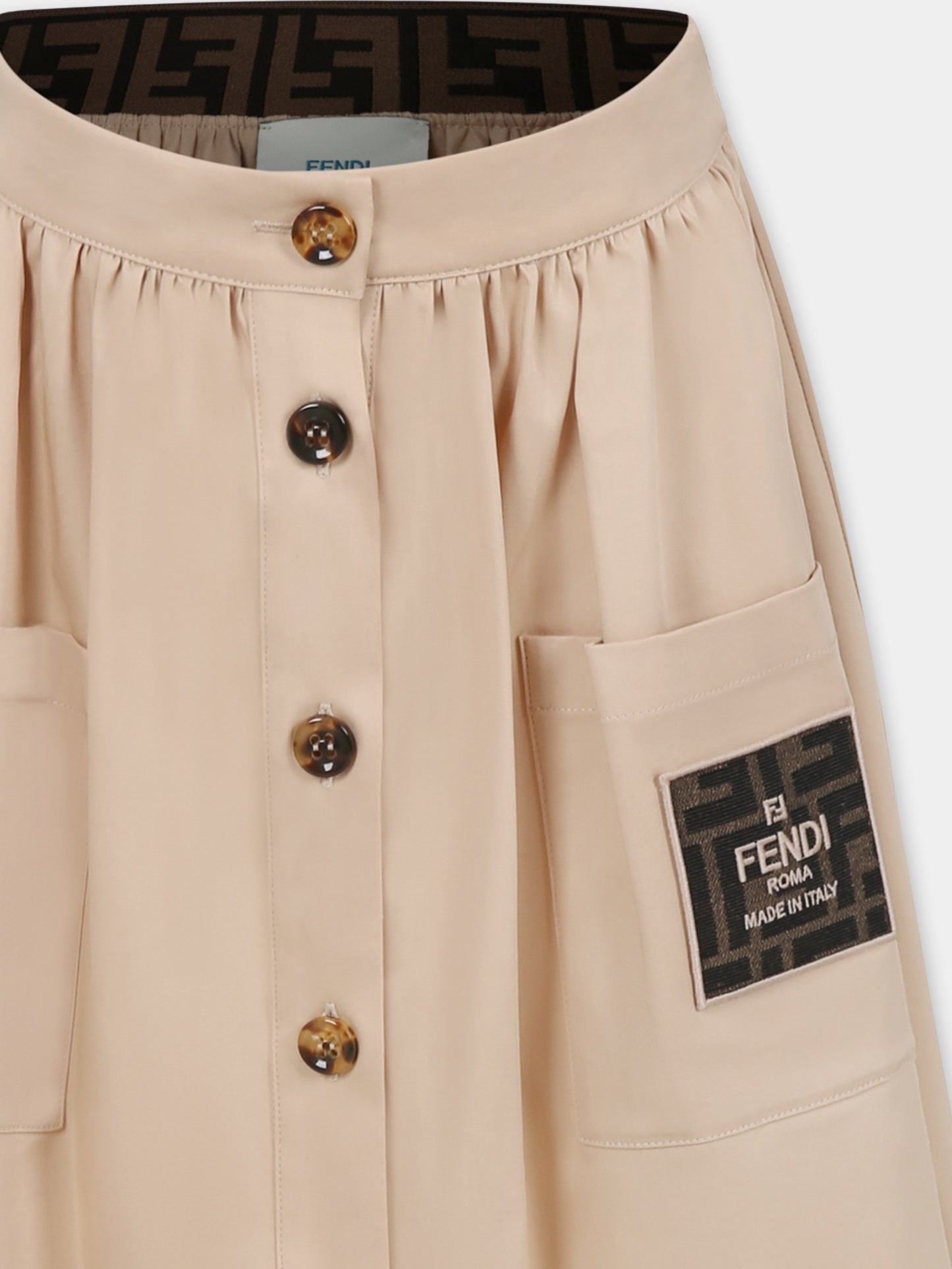 Beige skirt for girl with FF