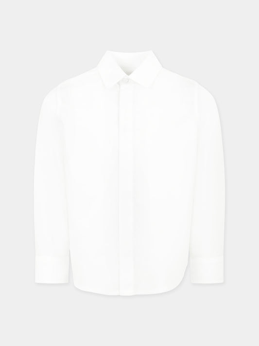 White shirt for boy with FF