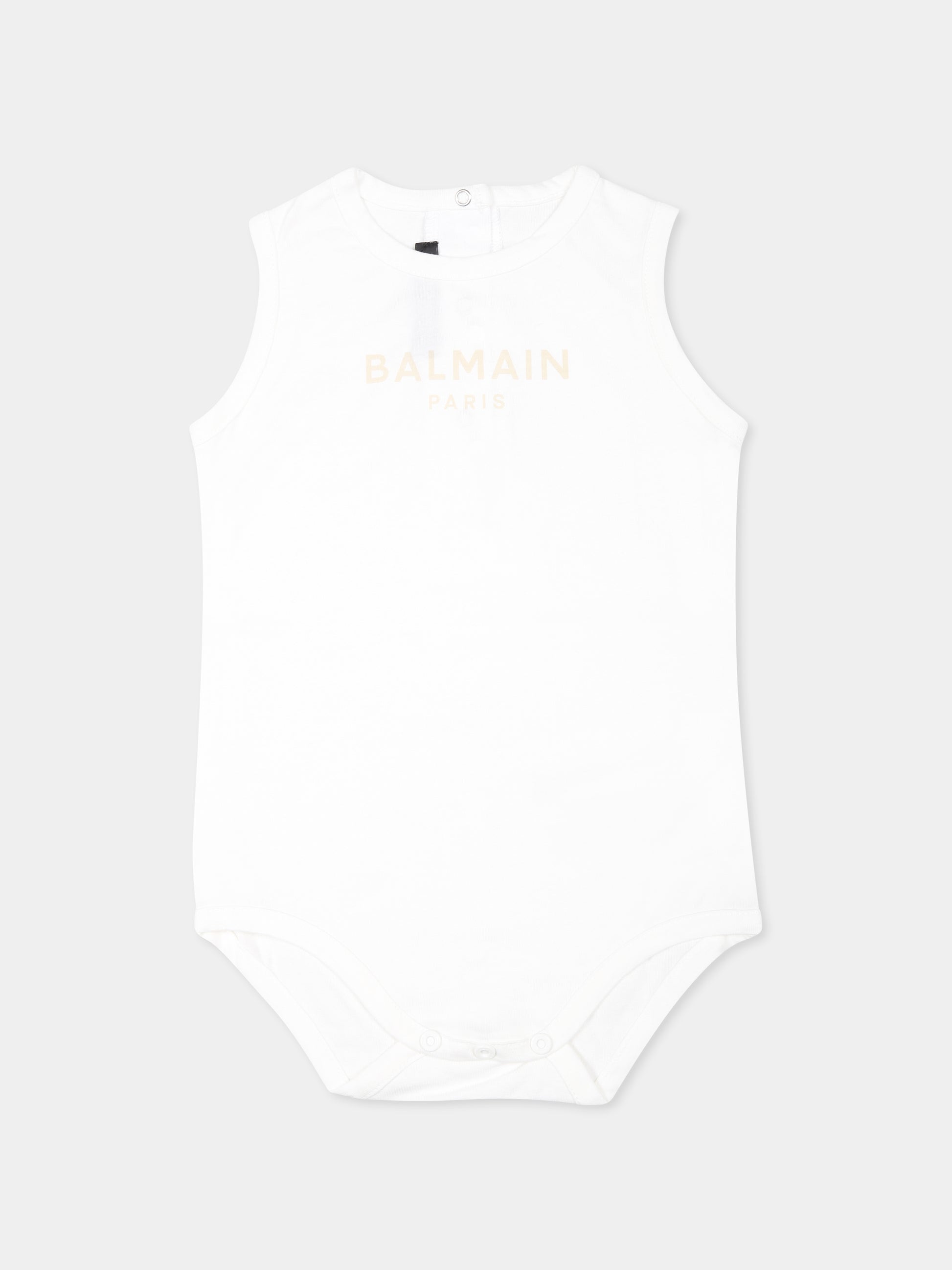 Set body multicolor per neonati con logo,Balmain Kids,BUB50A Z1751 999