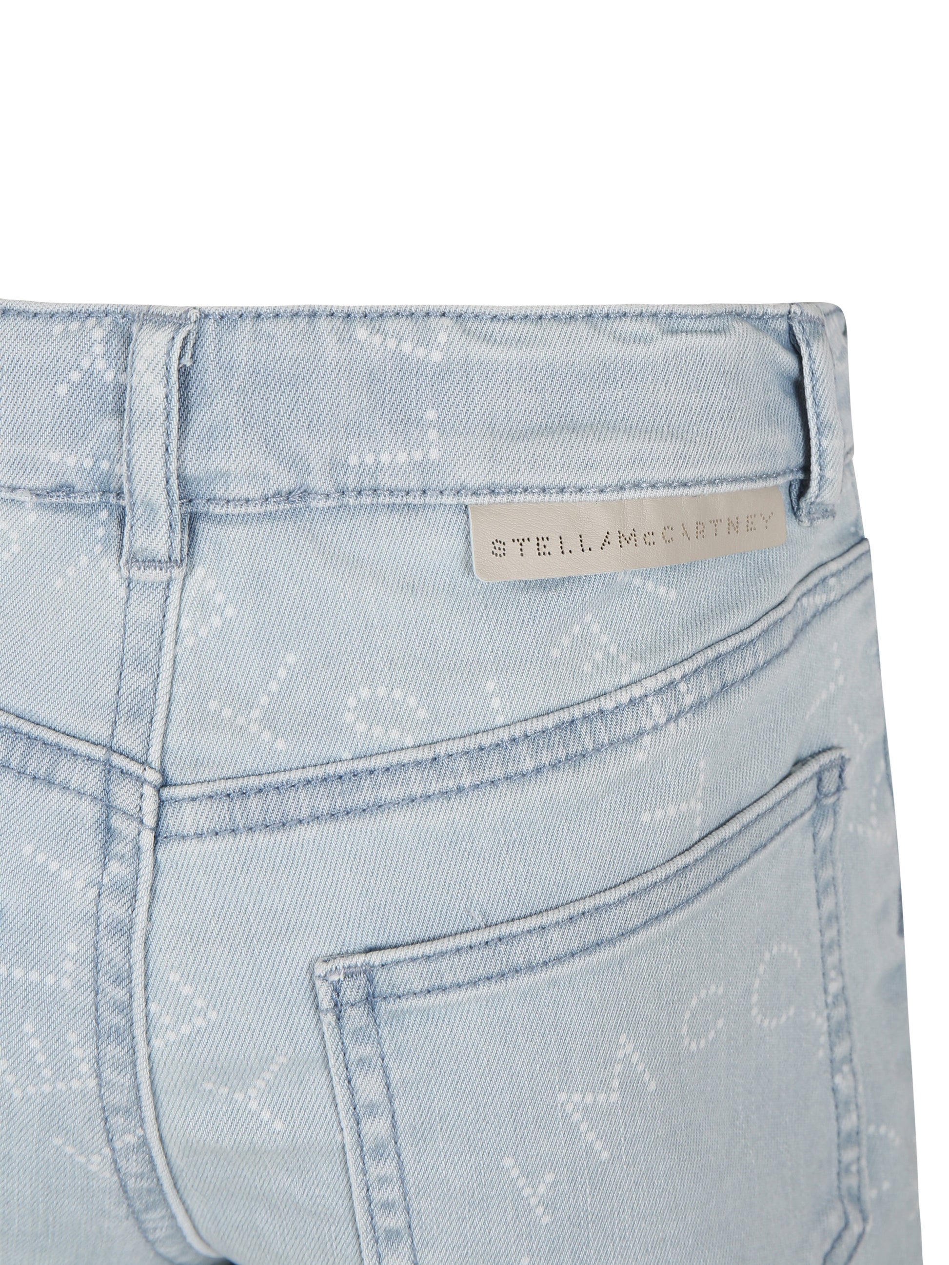 Shorts blu per bambino con logo,Stella Mccartney Kids,TU6R79 Z1917 600BC