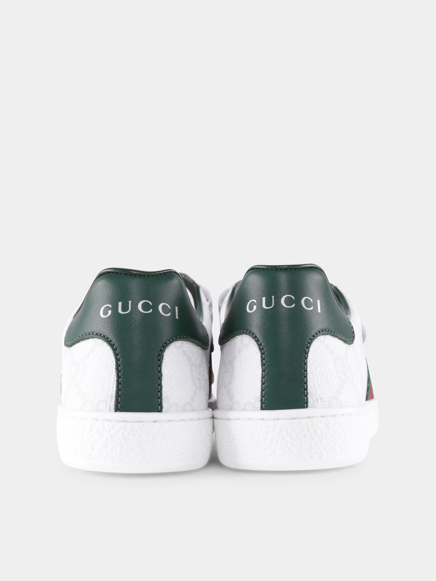 White Ace sneakers for kids with Web details
