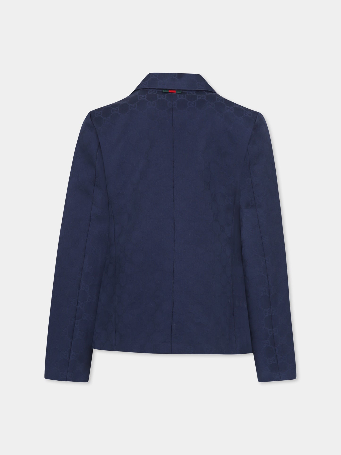 Blue jacket for boy with Web detail