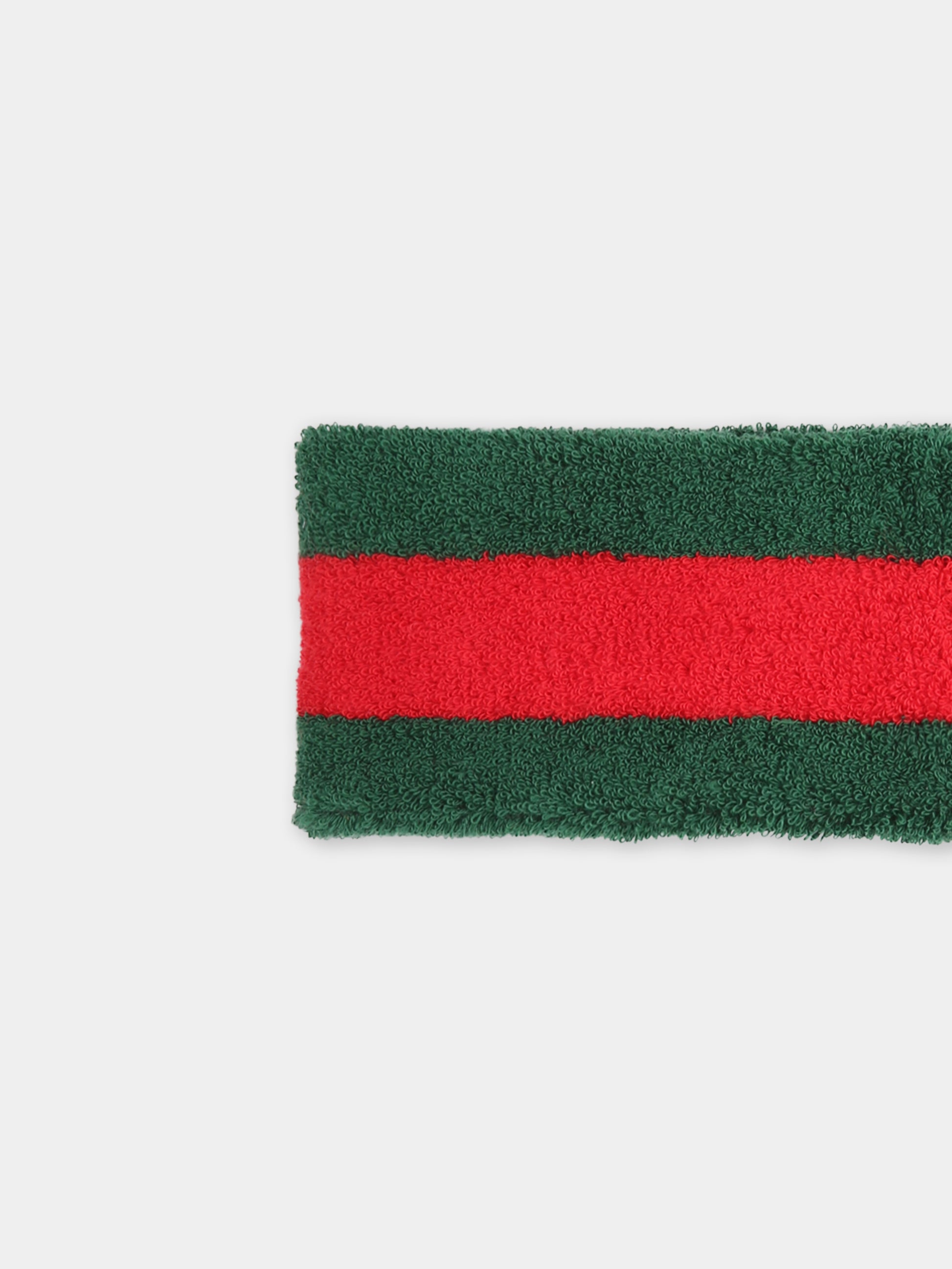 Fascia multicolor per bambini con dettaglio Web,Gucci Kids,805327 4KACN 6566