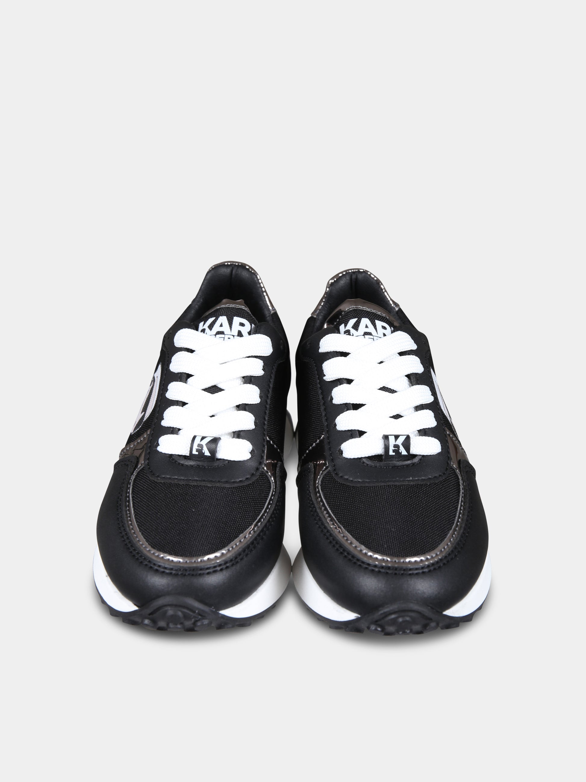 Sneakers nere per bambina con Karl,Karl Lagerfeld Kids,Z19117 09B