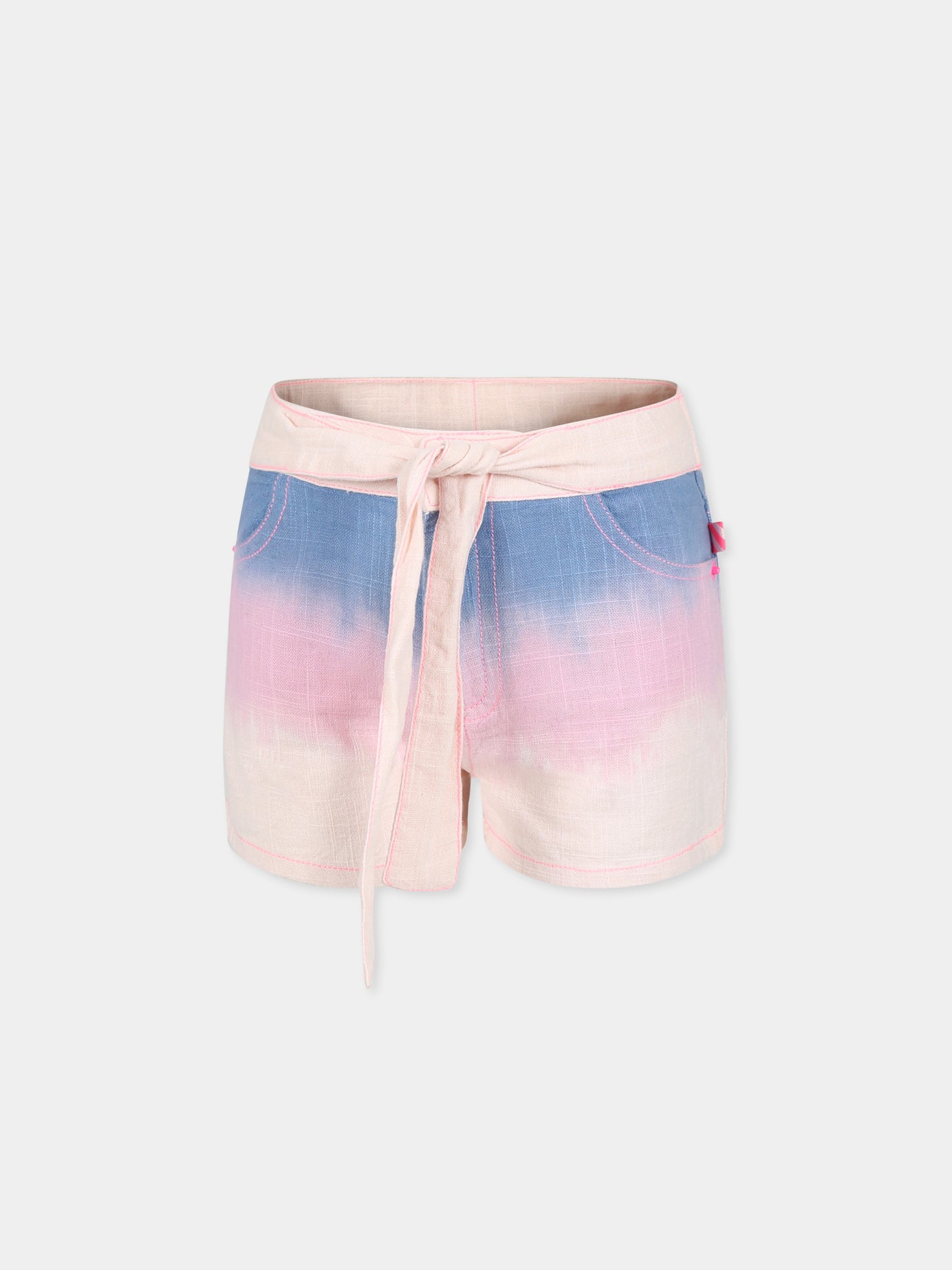 Shorts rosa per bambina,Billieblush,U14650 45S