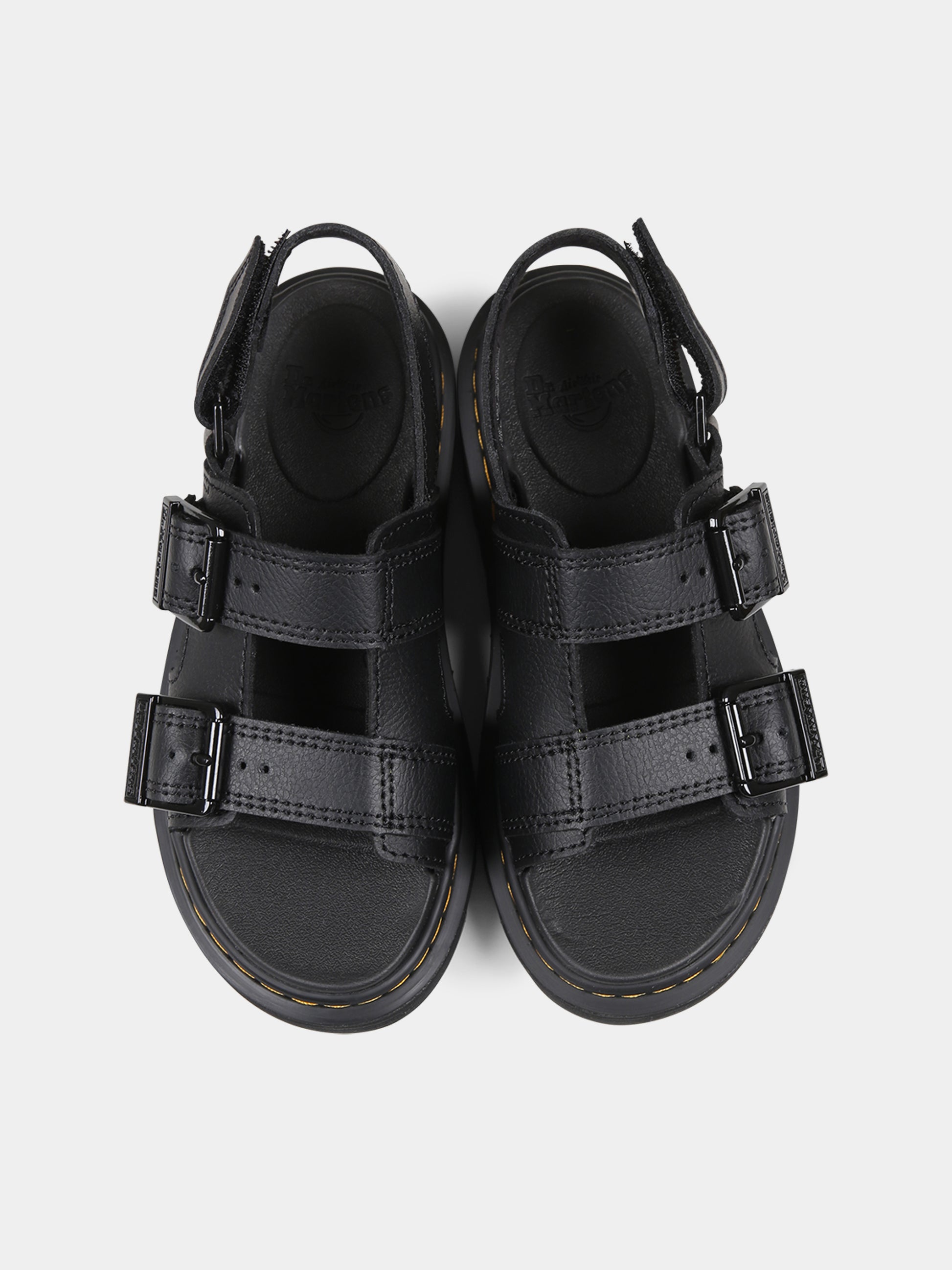 Sandali Varel J neri per bambini,Dr. Martens,VAREL J 31448001  BLACK