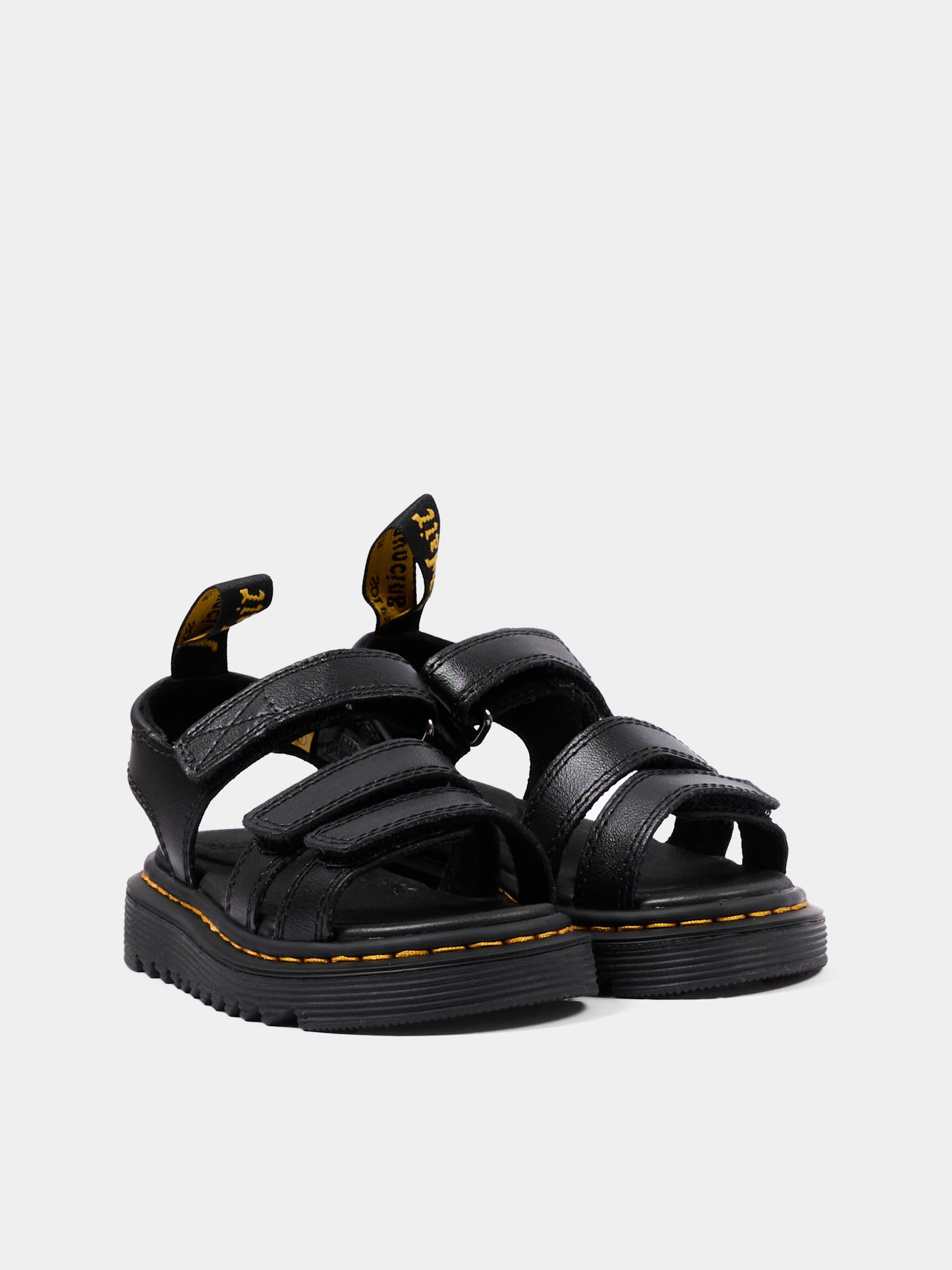 Sandalo nero Klaire T per bambini,Dr. Martens,KLAIRE T 31435001 BLACK