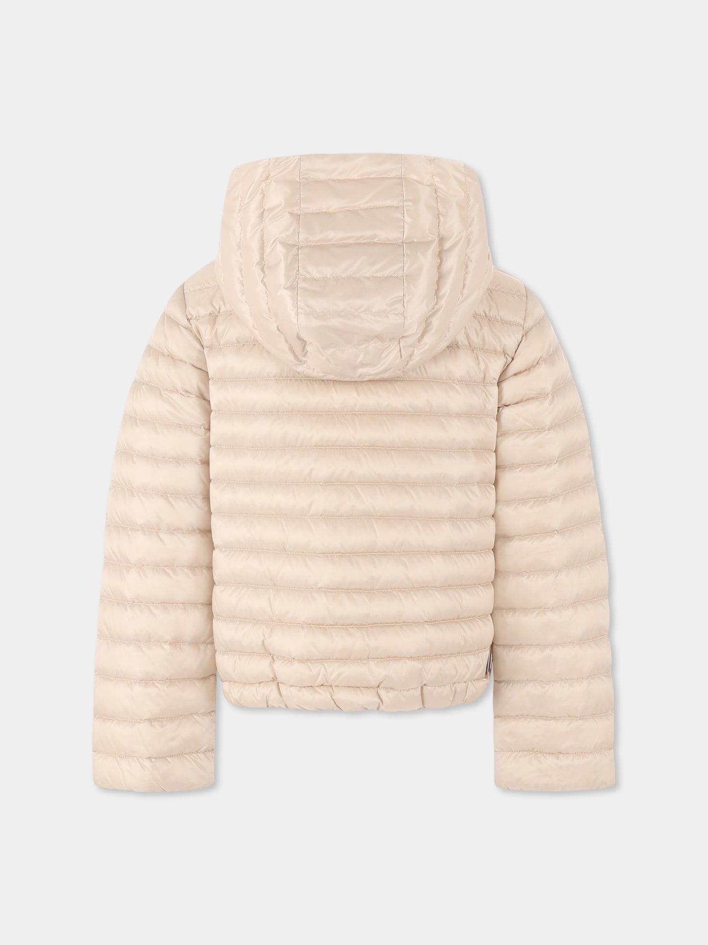 Ivory down jacket for girl
