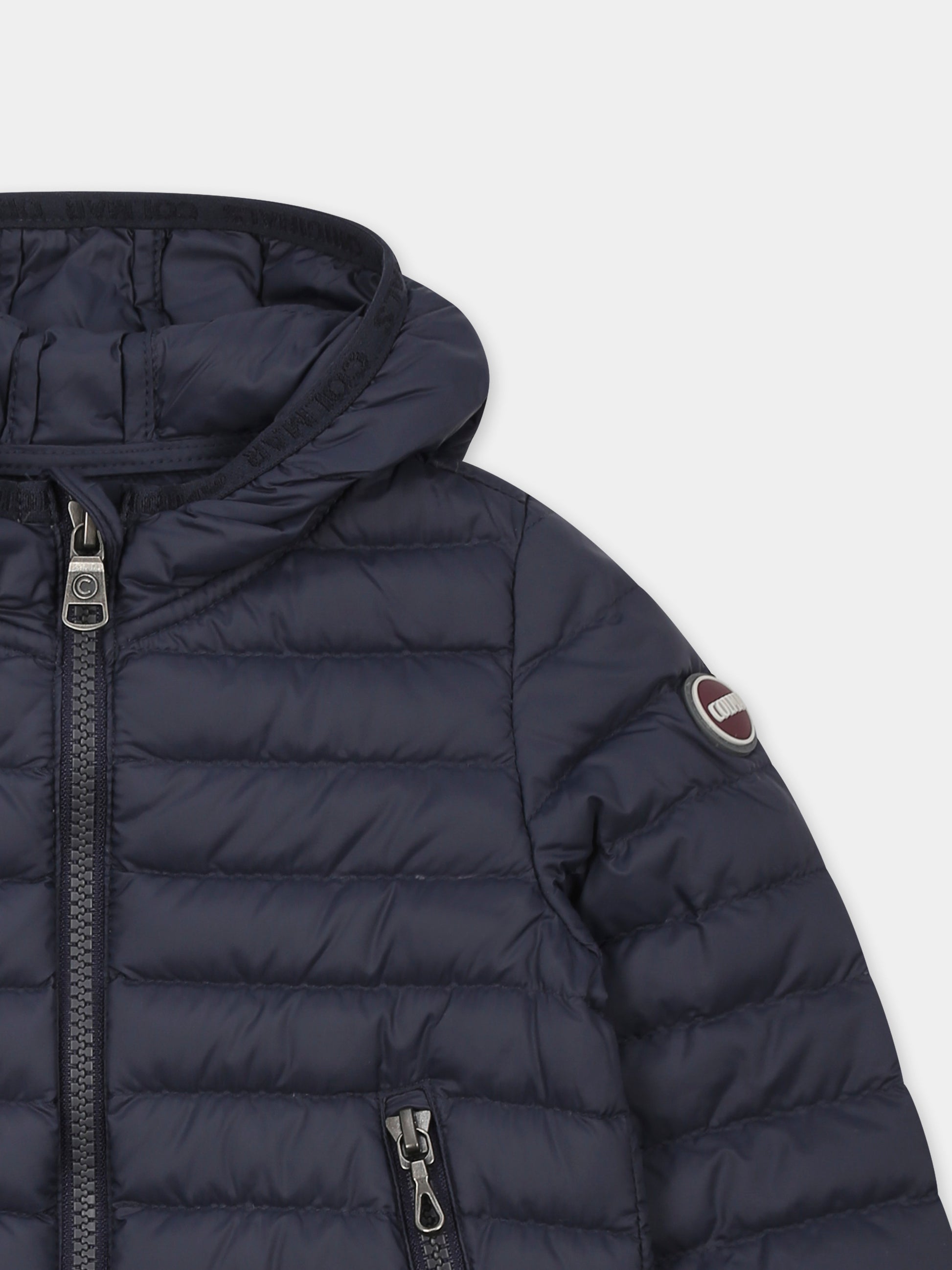 Piumino blu per neonato con logo,Colmar Originals Kids,3487N 68