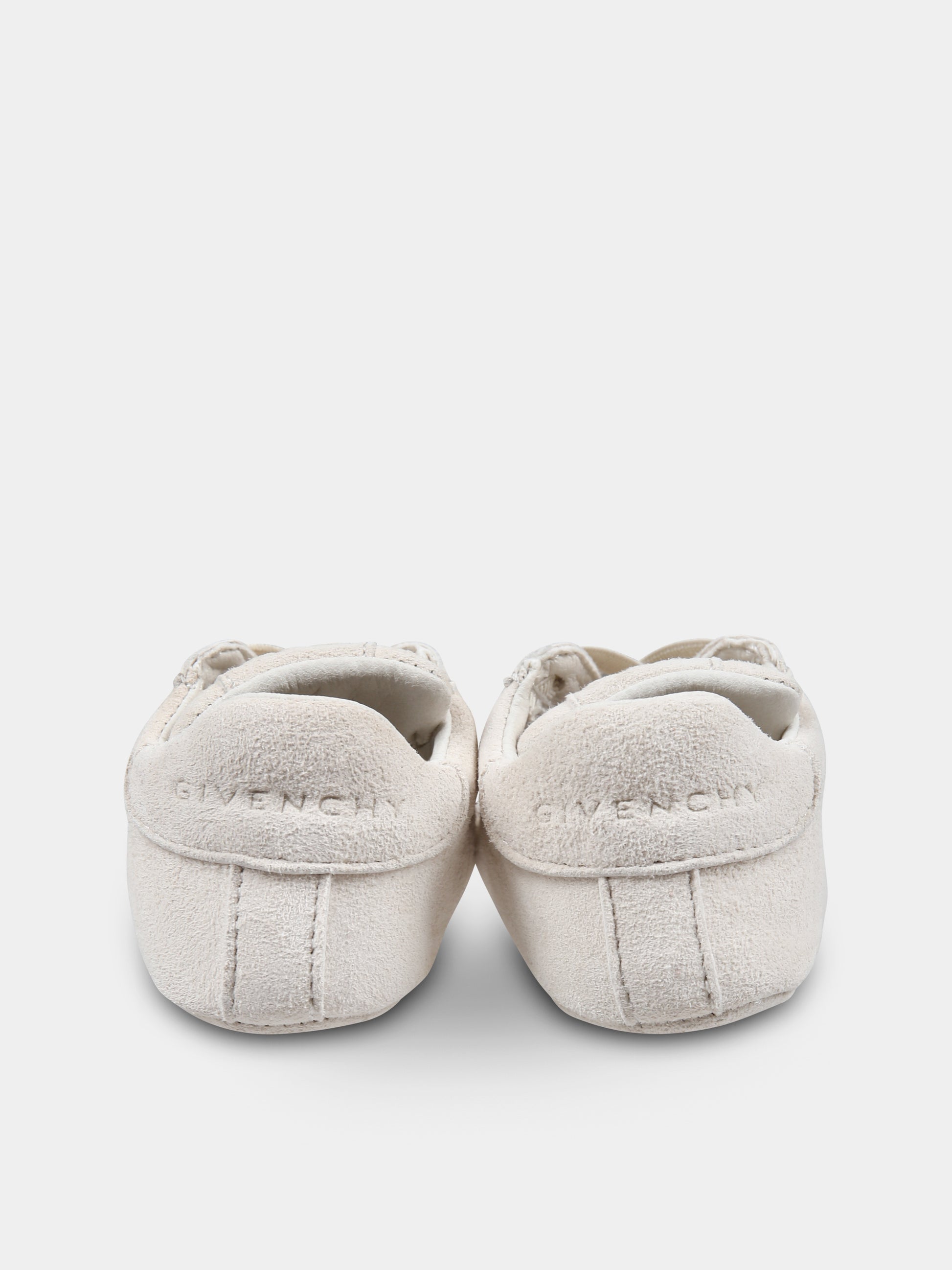 Sneakers avorio per neonati con motivo 4G,Givenchy Kids,H30601 117