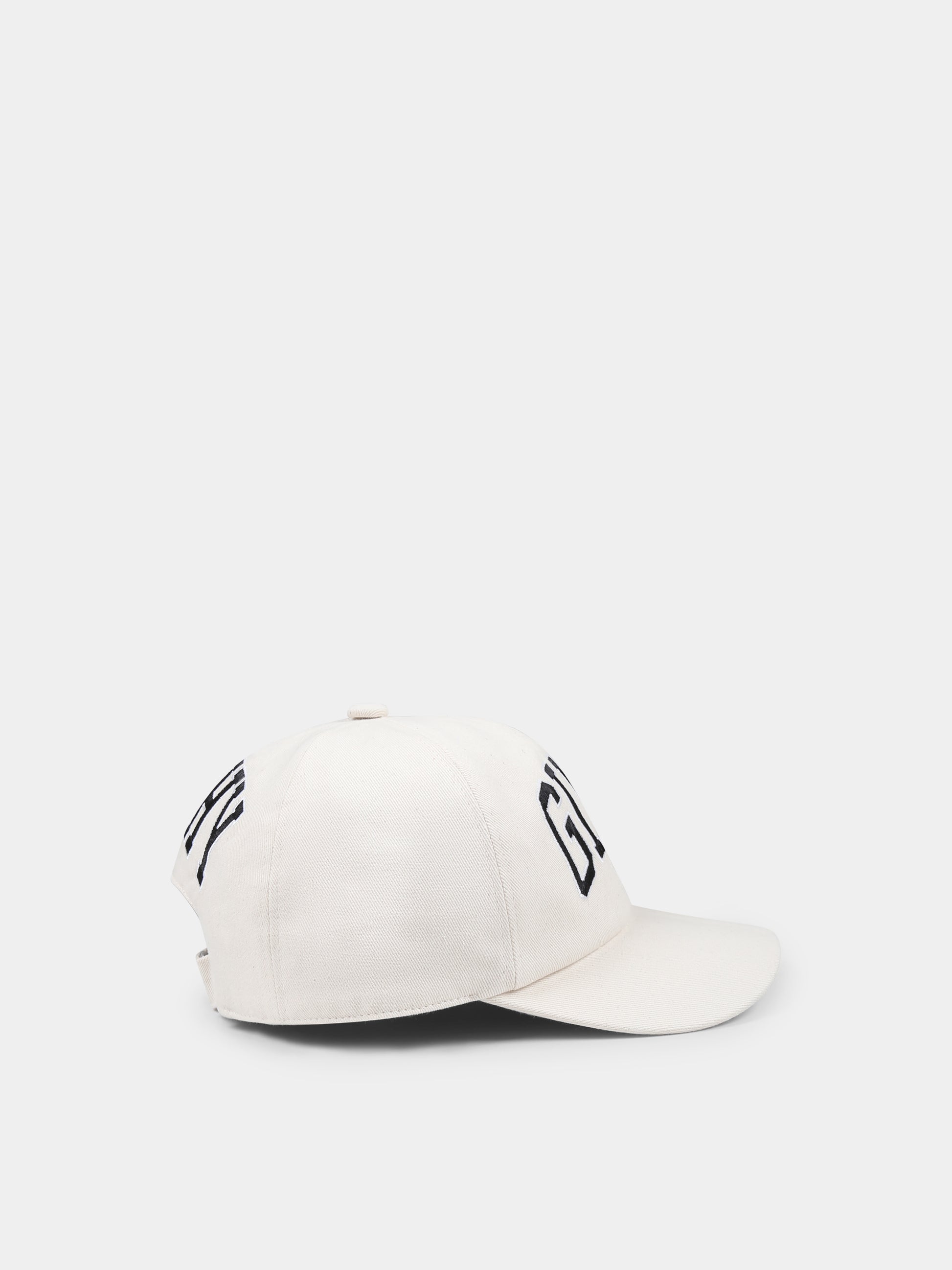 Cappello avorio per bambini con logo,Givenchy Kids,H30668 184