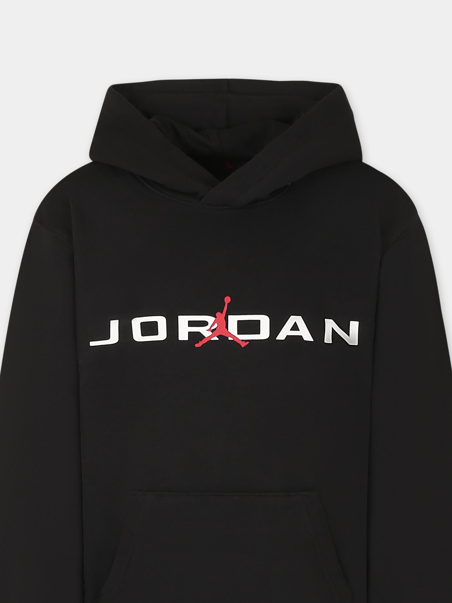 Felpa nera per bambino con logo,Jordan,95D744 023
