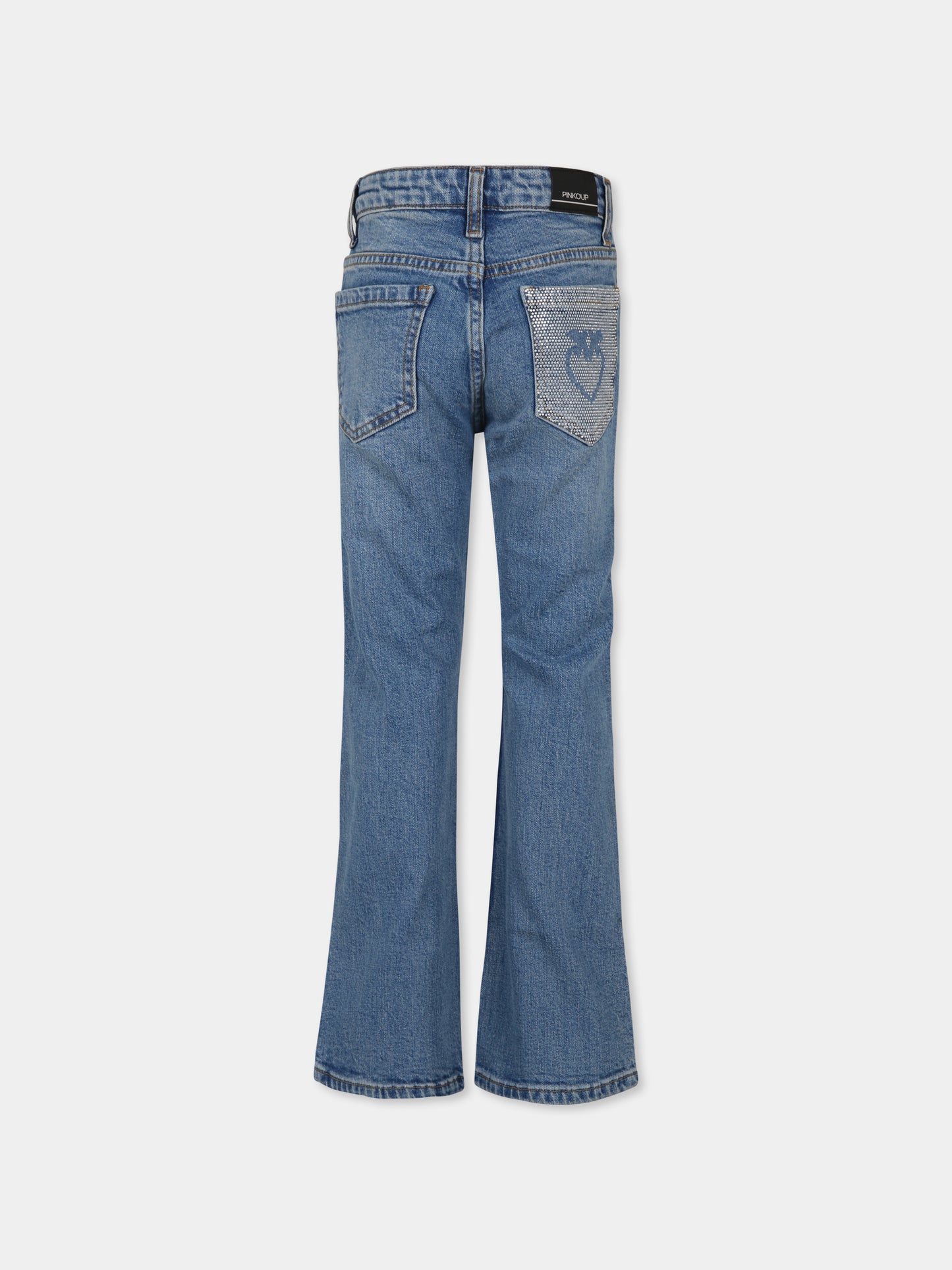 Jeans blu per bambina,Pinko,F3PIJGDP001 126