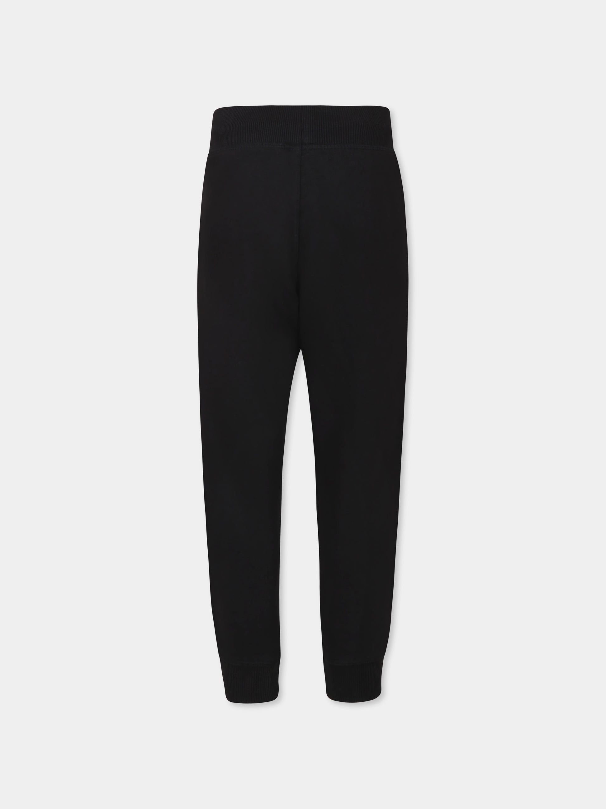 Pantaloni neri per bambino con logo,Hugo,G00362 09B