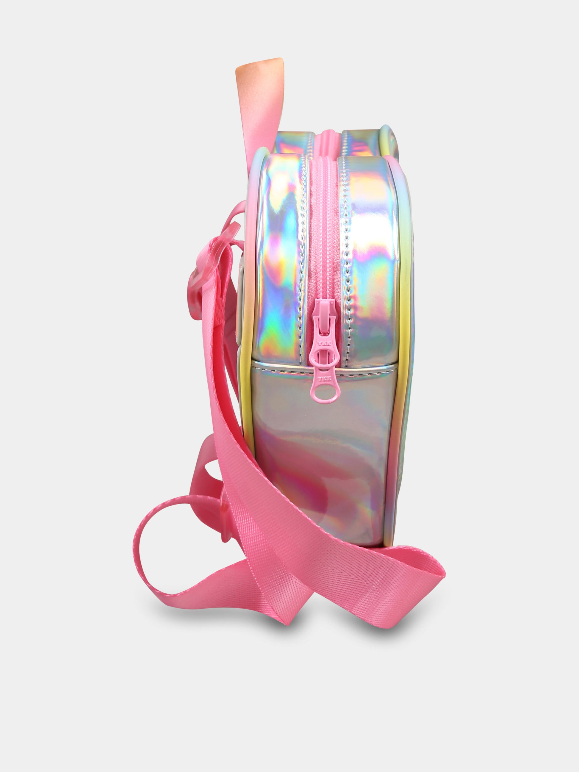 Zaino argento per bambina con cuore,Billieblush,U20767 111