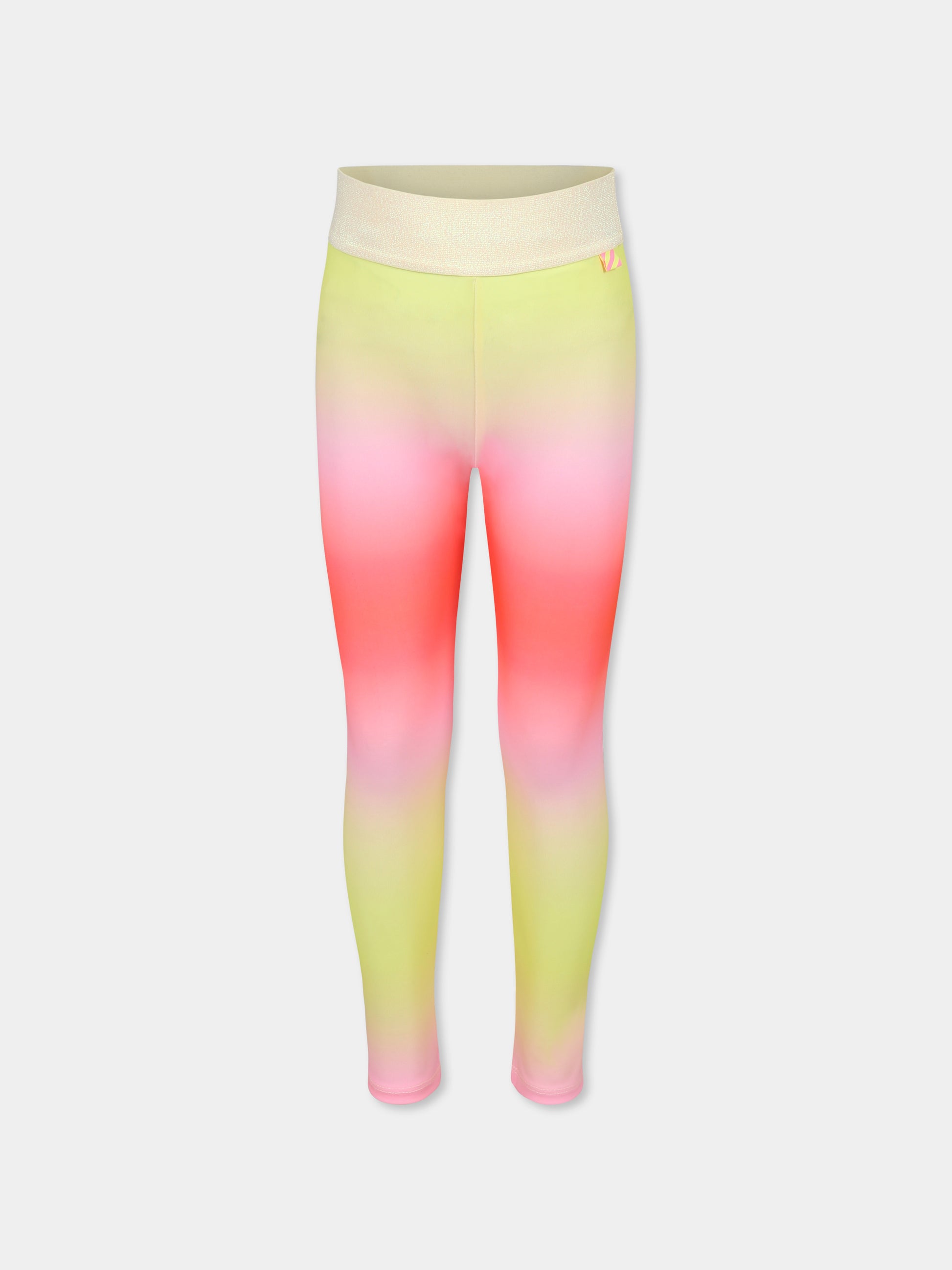 Leggings multicolor per bambina,Billieblush,U20905 549