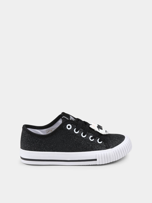 Sneakers nere per bambina con Choupette e Karl Lagerfeld,Karl Lagerfeld Kids,Z30368 09B