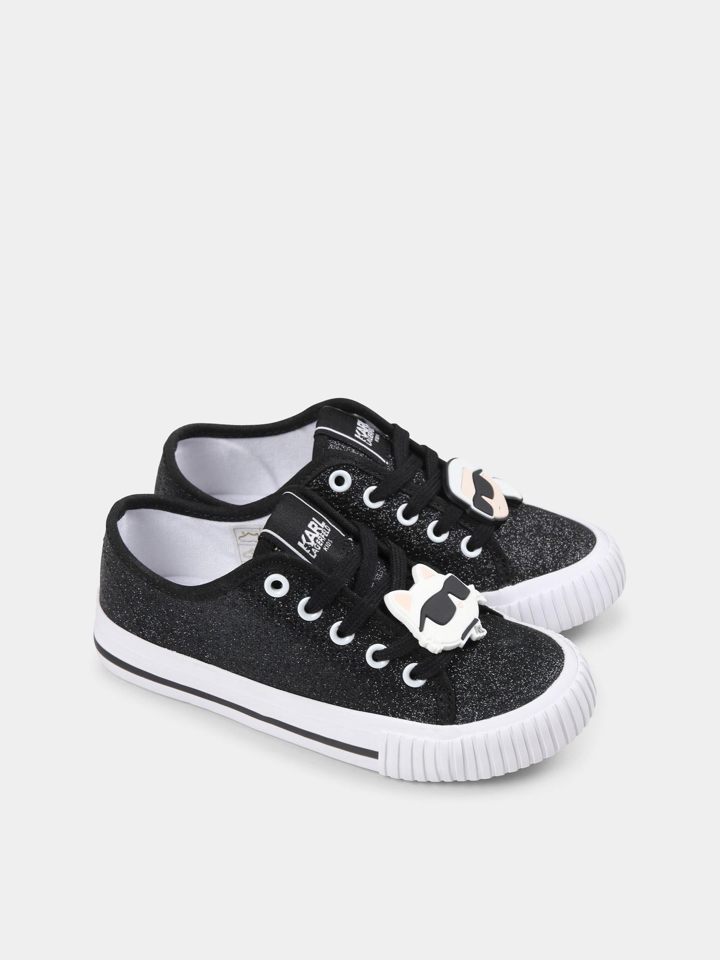 Sneakers nere per bambina con Choupette e Karl Lagerfeld,Karl Lagerfeld Kids,Z30368 09B