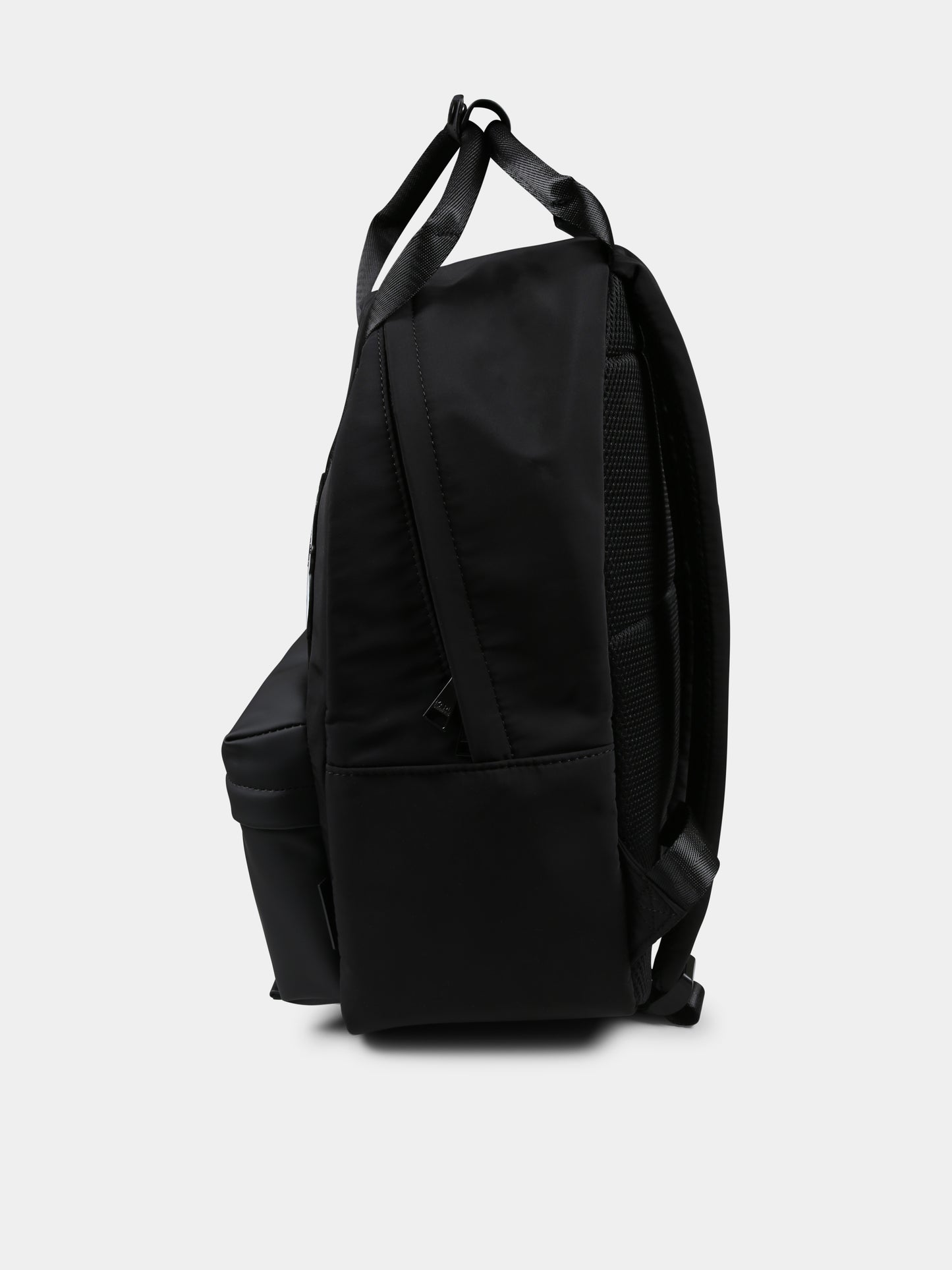 Zaino nero per bambini con Choupette e Karl Lagerfeld,Karl Lagerfeld Kids,Z30559 09B